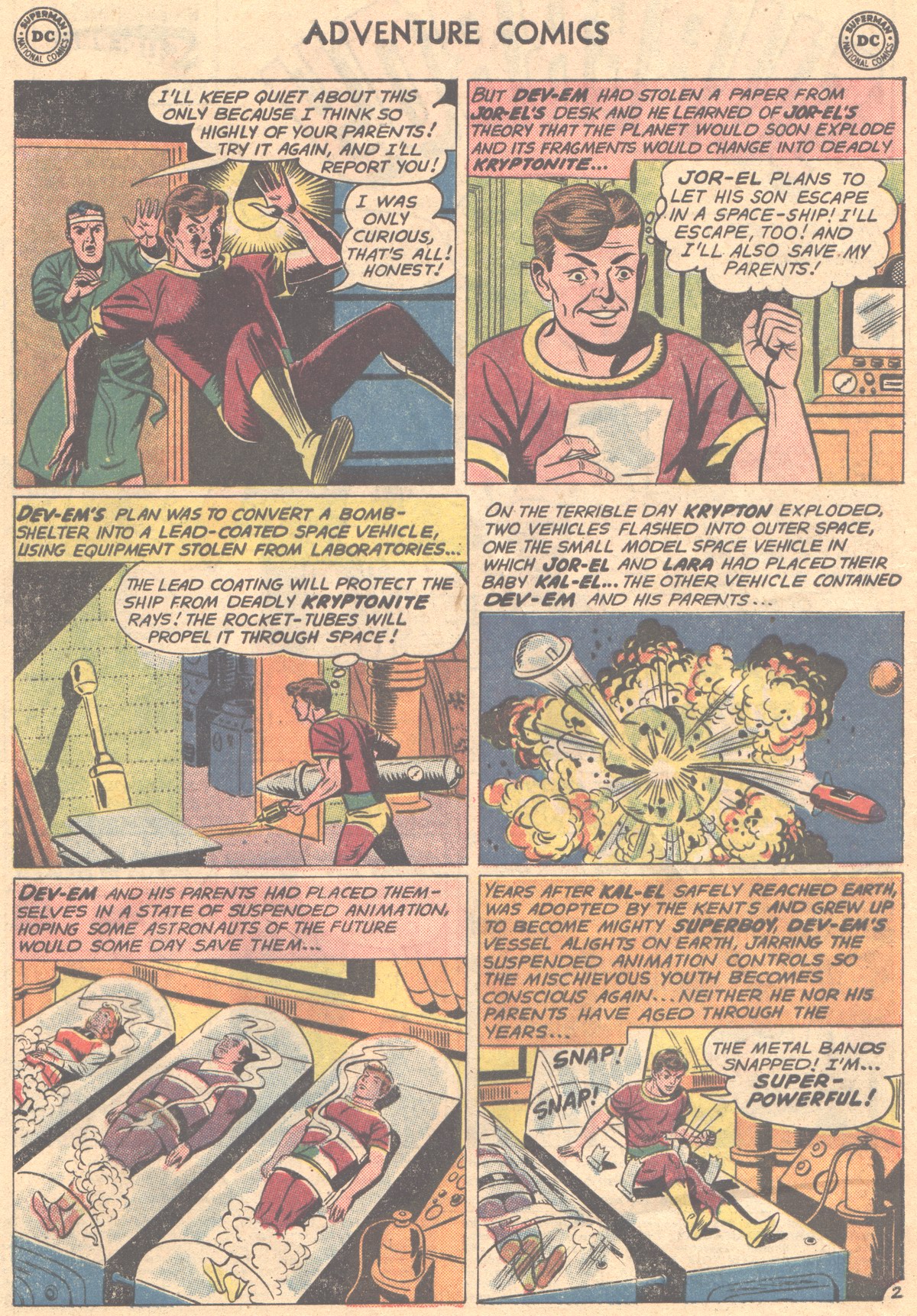Read online Adventure Comics (1938) comic -  Issue #288 - 4