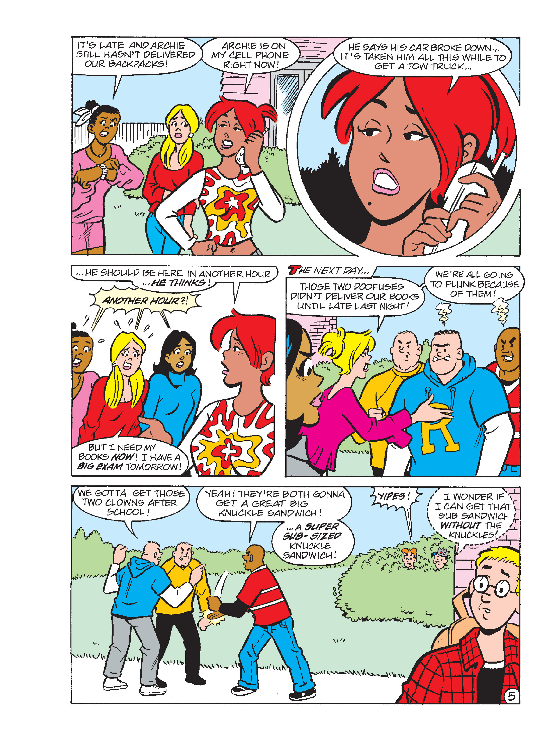 Read online Archie's Funhouse Double Digest comic -  Issue #17 - 12