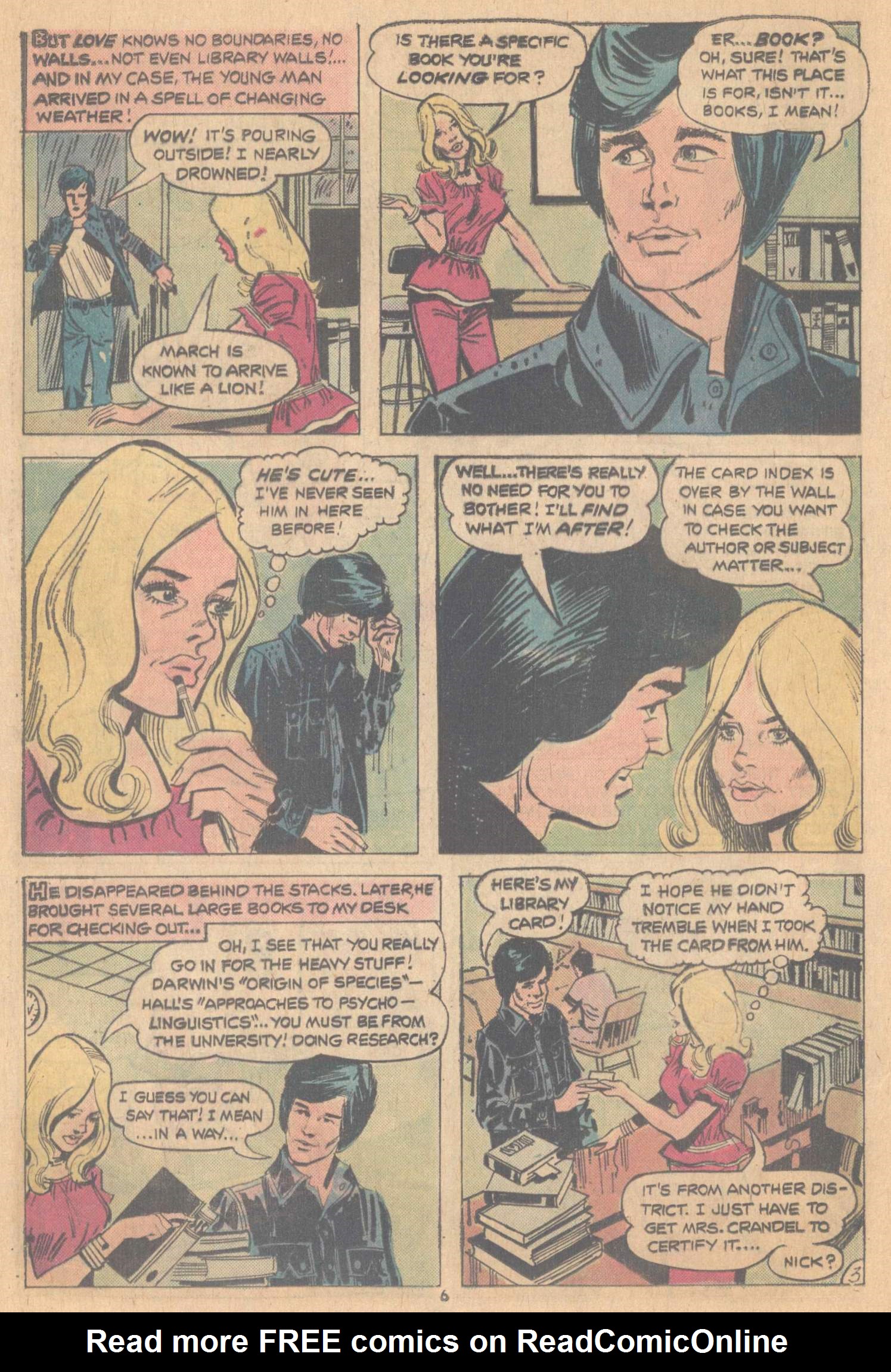 Read online Young Romance comic -  Issue #202 - 6