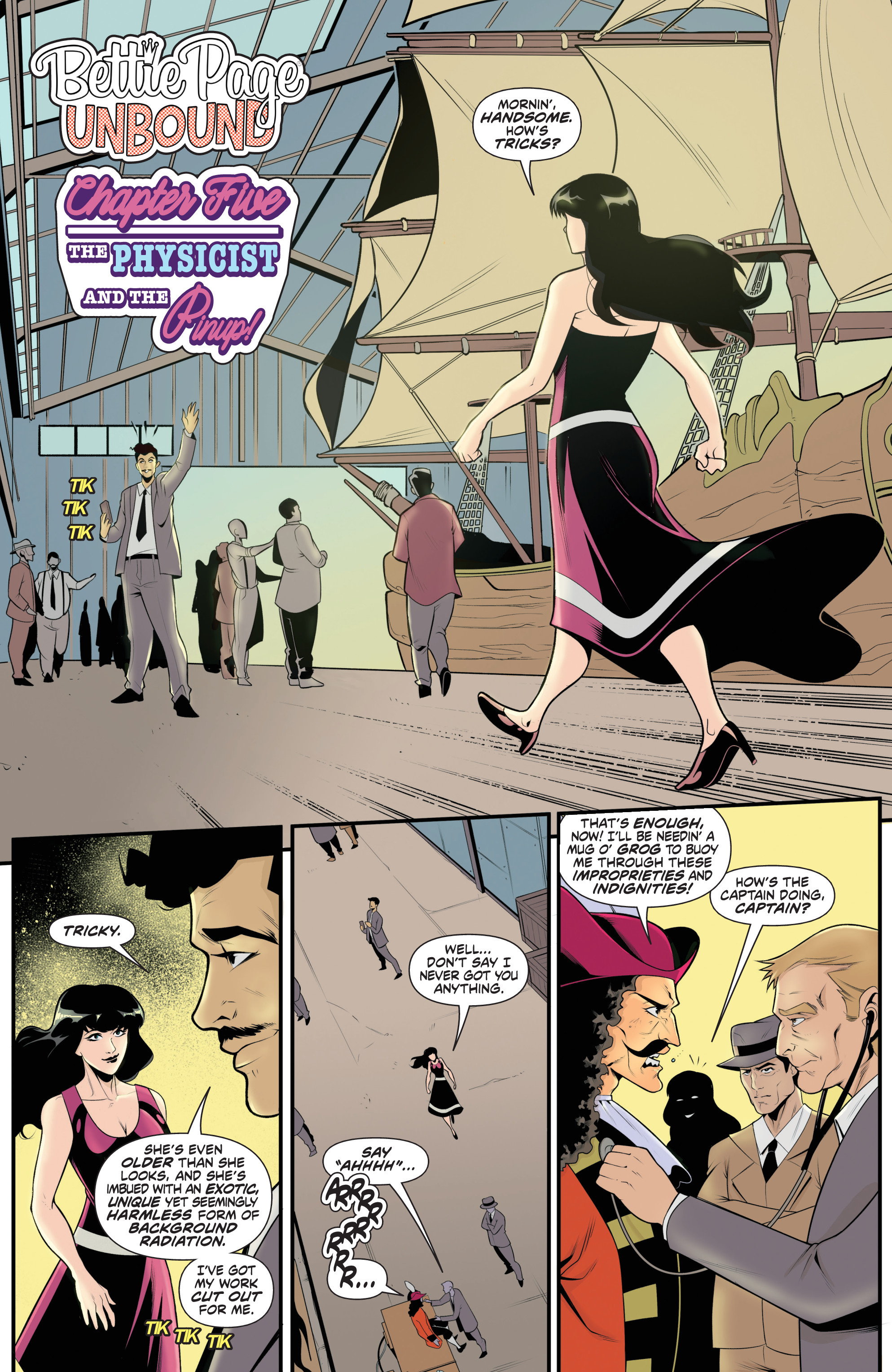 Read online Bettie Page: Unbound comic -  Issue #5 - 8