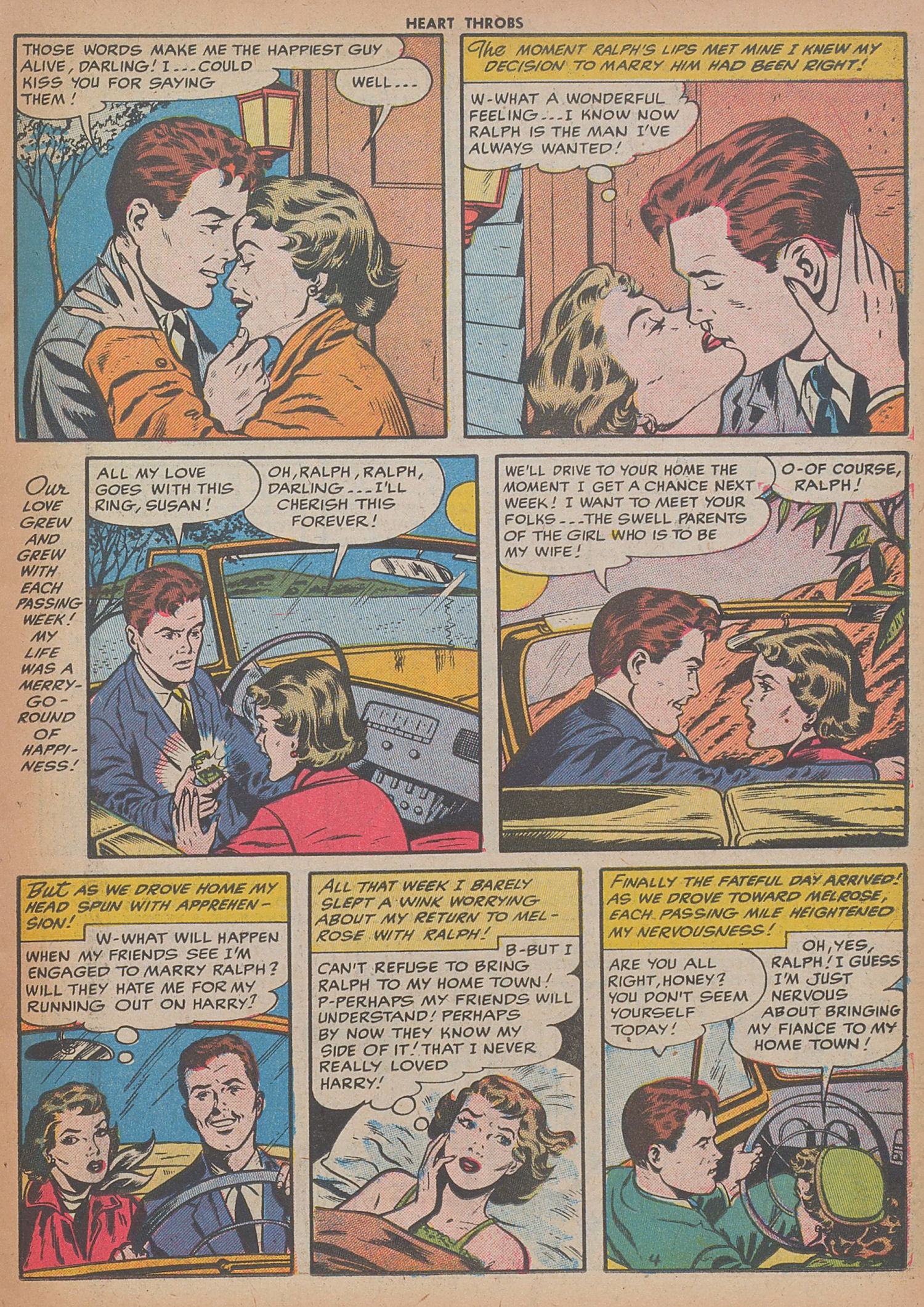 Read online Heart Throbs comic -  Issue #35 - 15