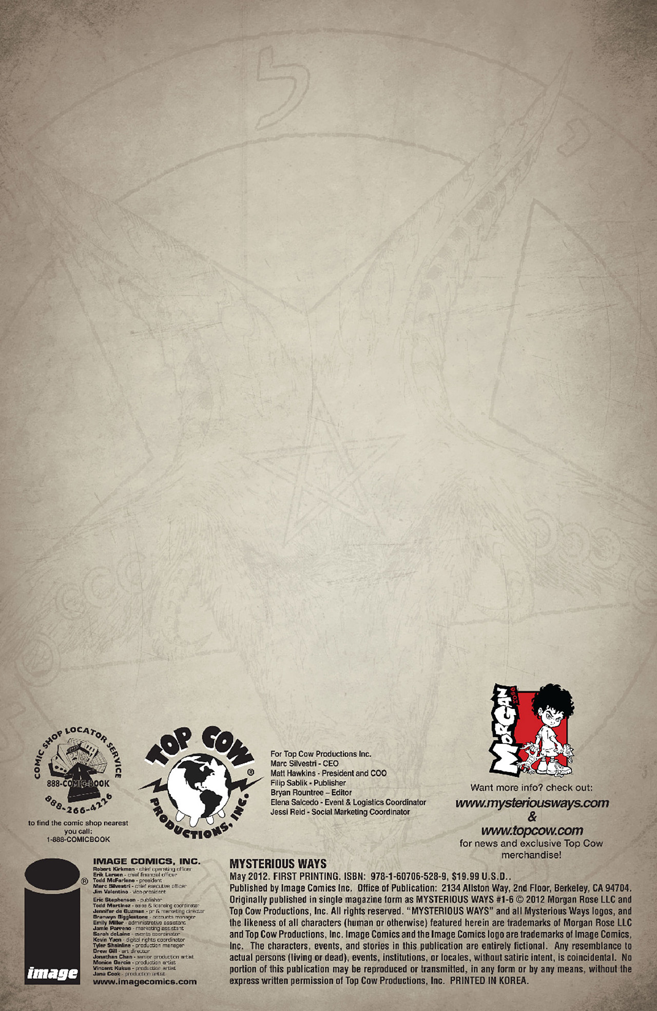 Read online Mysterious Ways comic -  Issue # TPB (Part 1) - 3