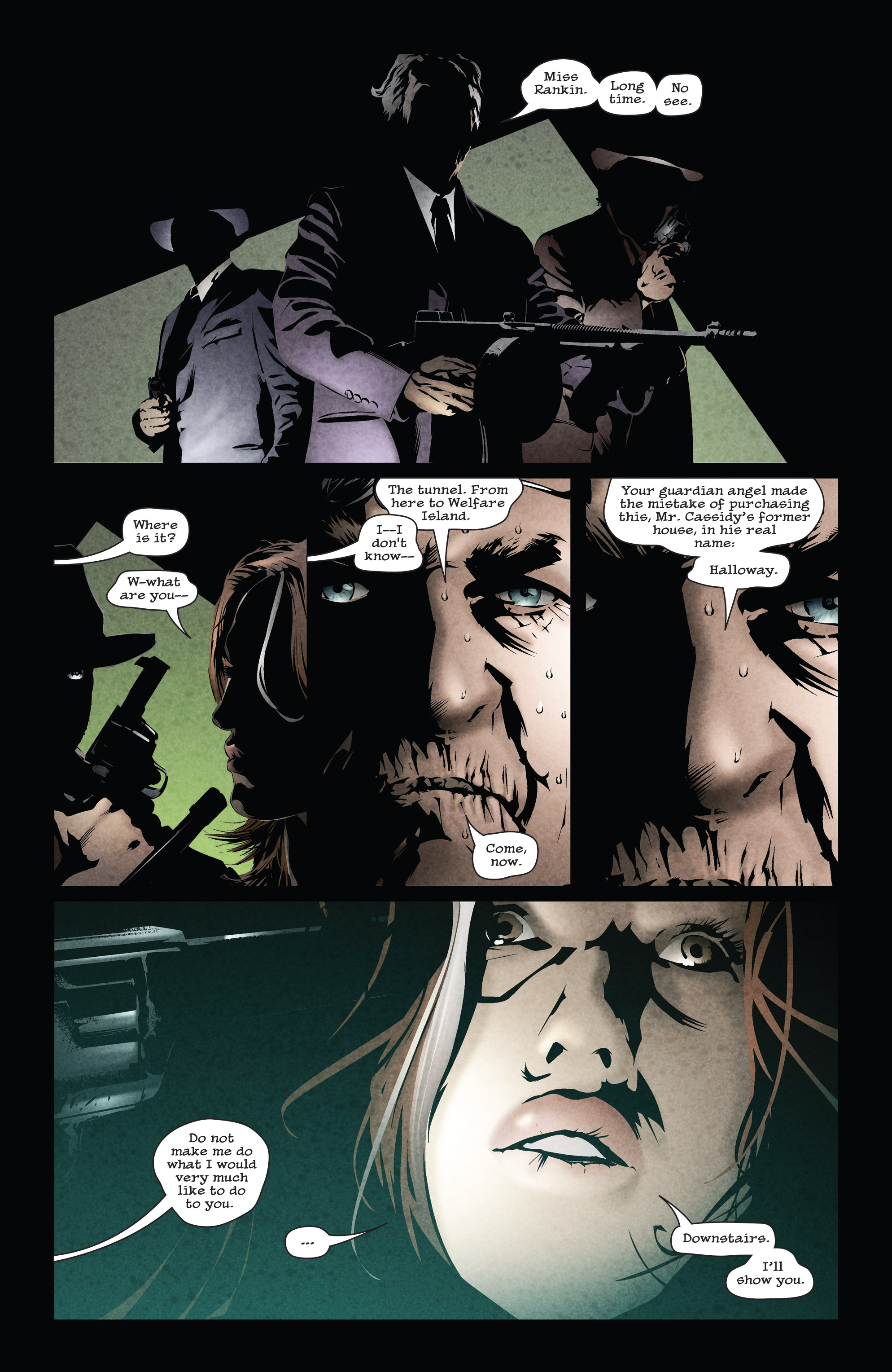 Read online X-Men Noir comic -  Issue #4 - 11