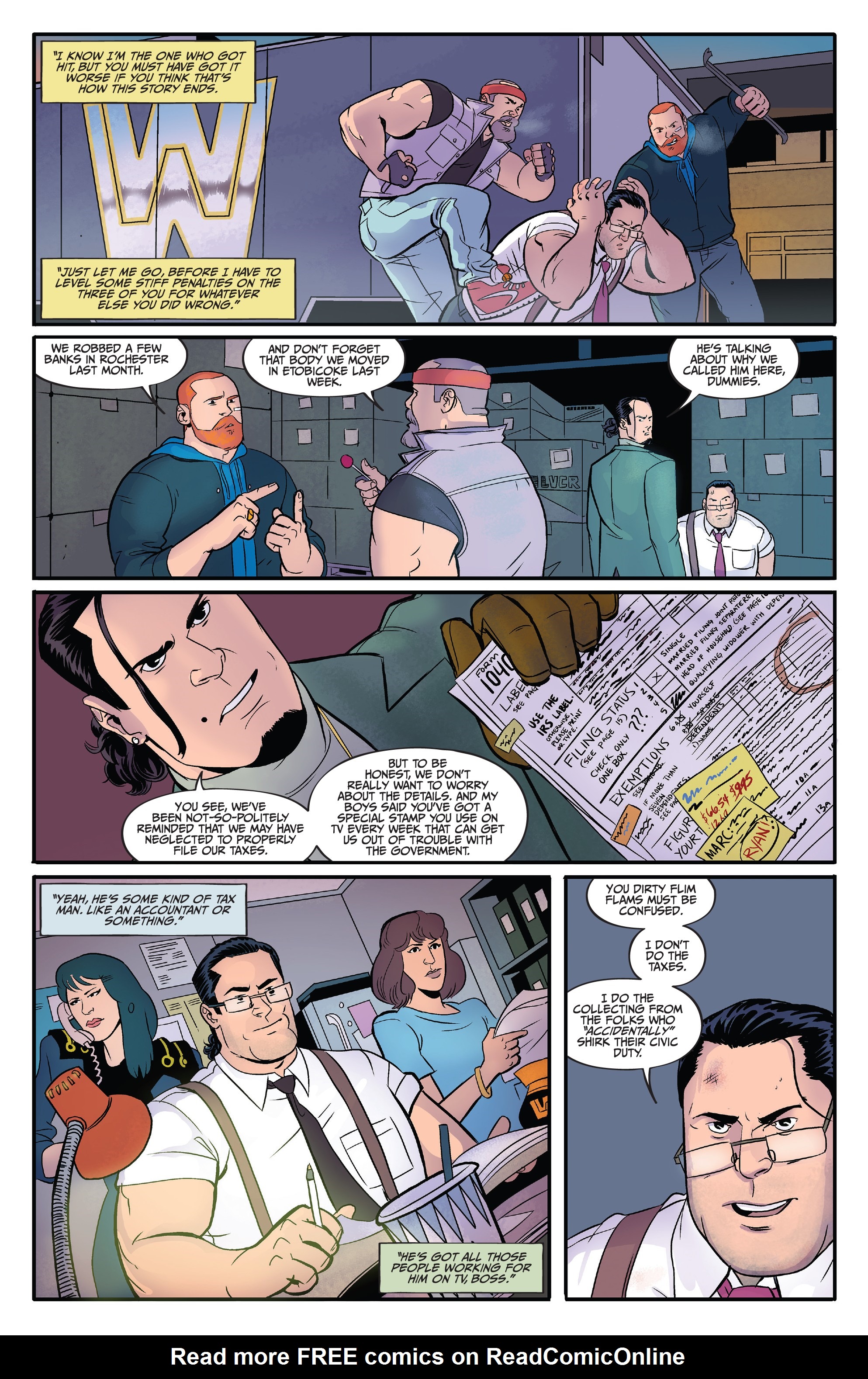 Read online WWE: Forever comic -  Issue # Full - 27