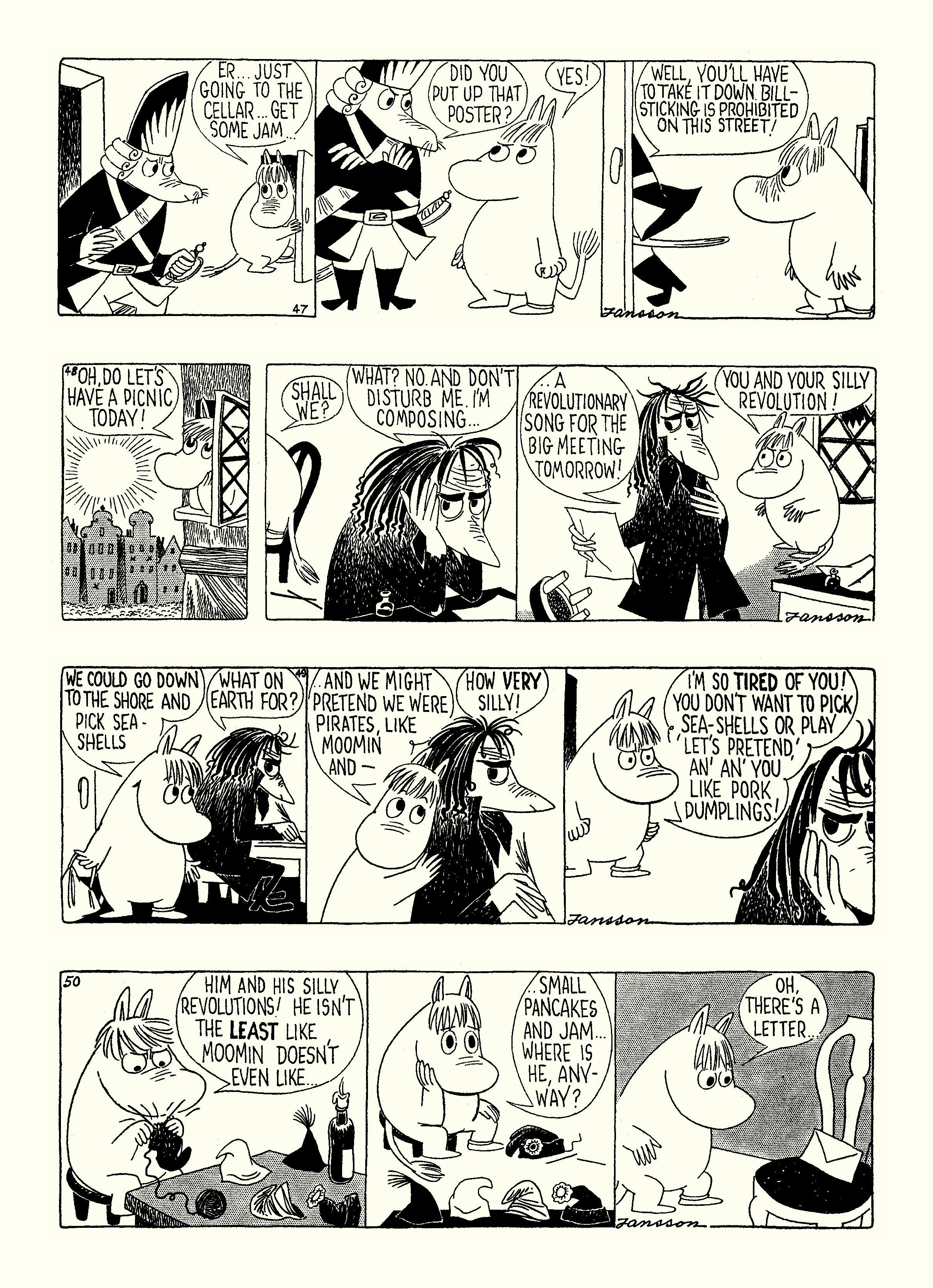 Read online Moomin: The Complete Tove Jansson Comic Strip comic -  Issue # TPB 4 - 35
