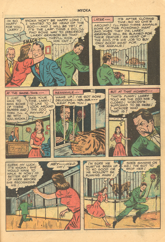 Read online Nyoka the Jungle Girl (1945) comic -  Issue #27 - 5