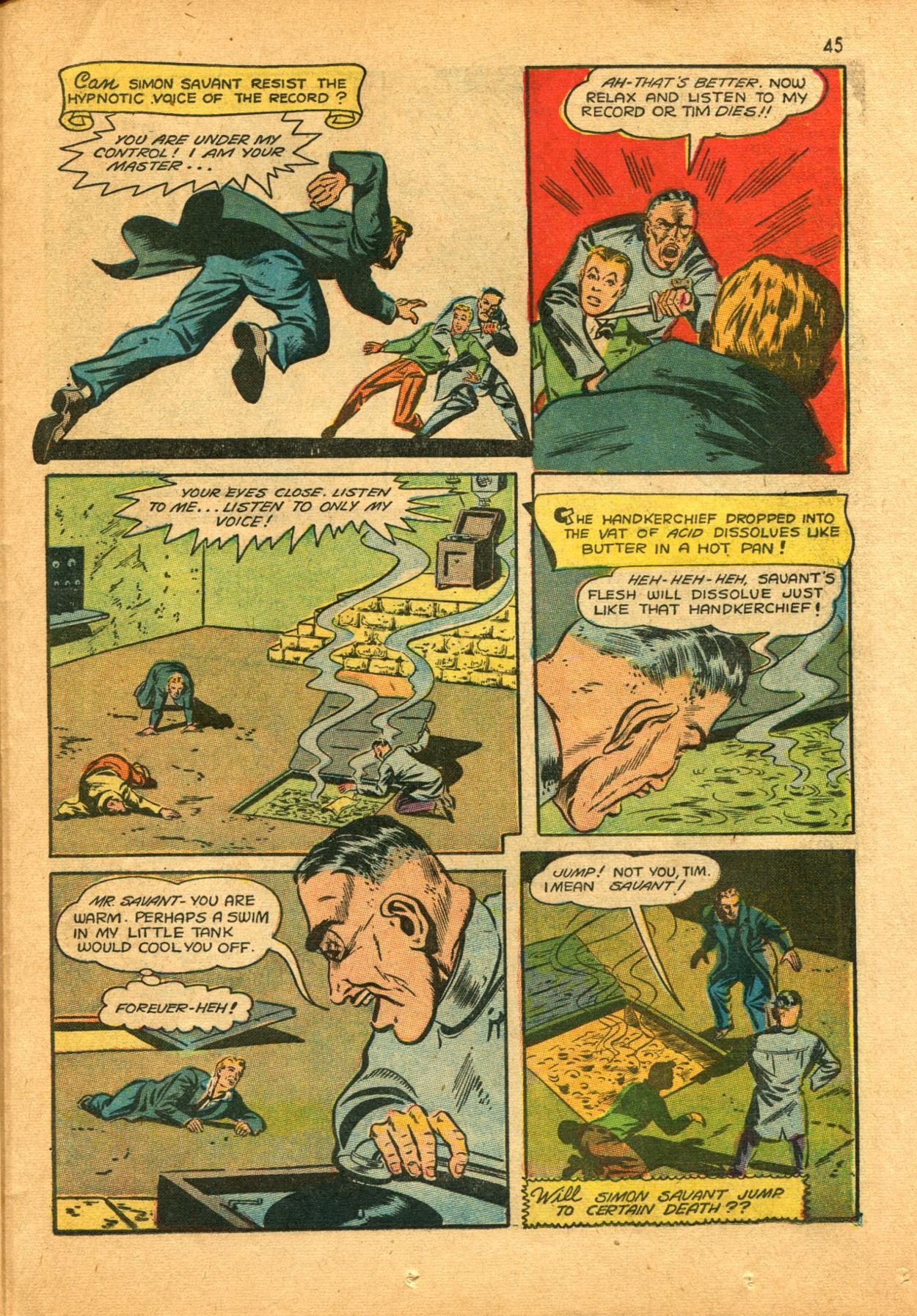 Read online Super-Magician Comics comic -  Issue #11 - 45