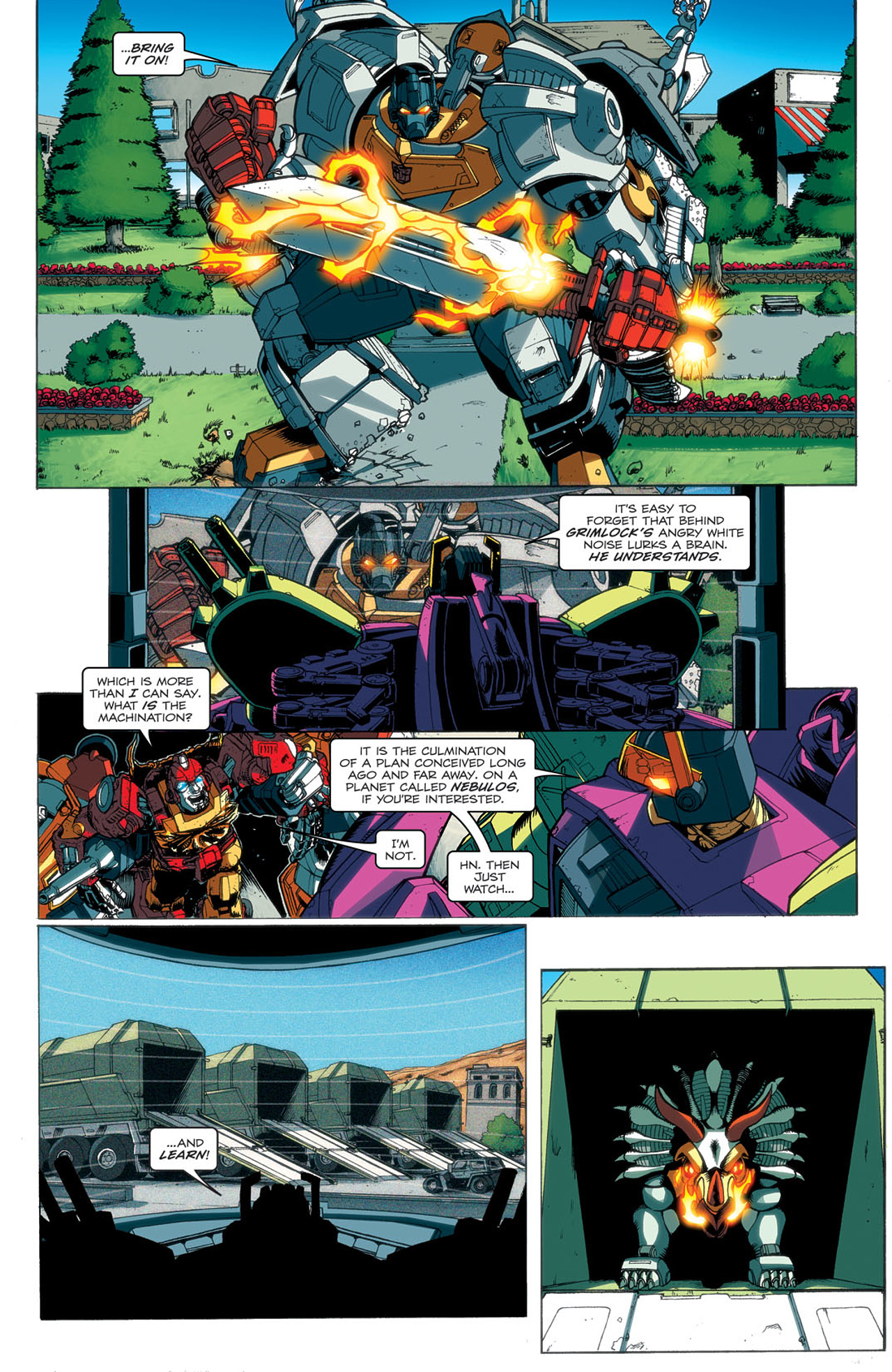 Read online The Transformers: Maximum Dinobots comic -  Issue #2 - 9