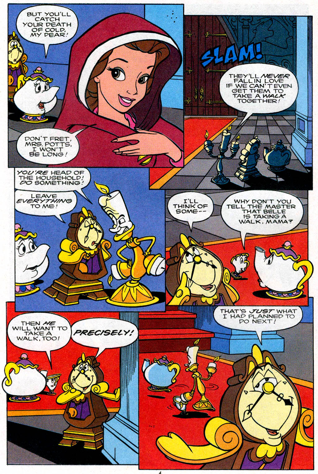Read online Disney's Beauty and the Beast comic -  Issue #3 - 5