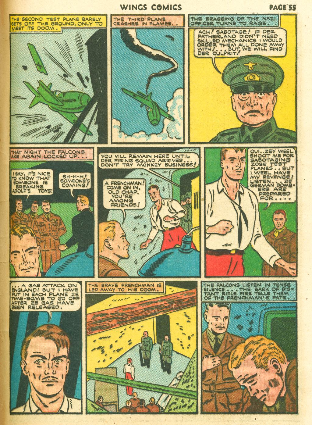 Read online Wings Comics comic -  Issue #10 - 57
