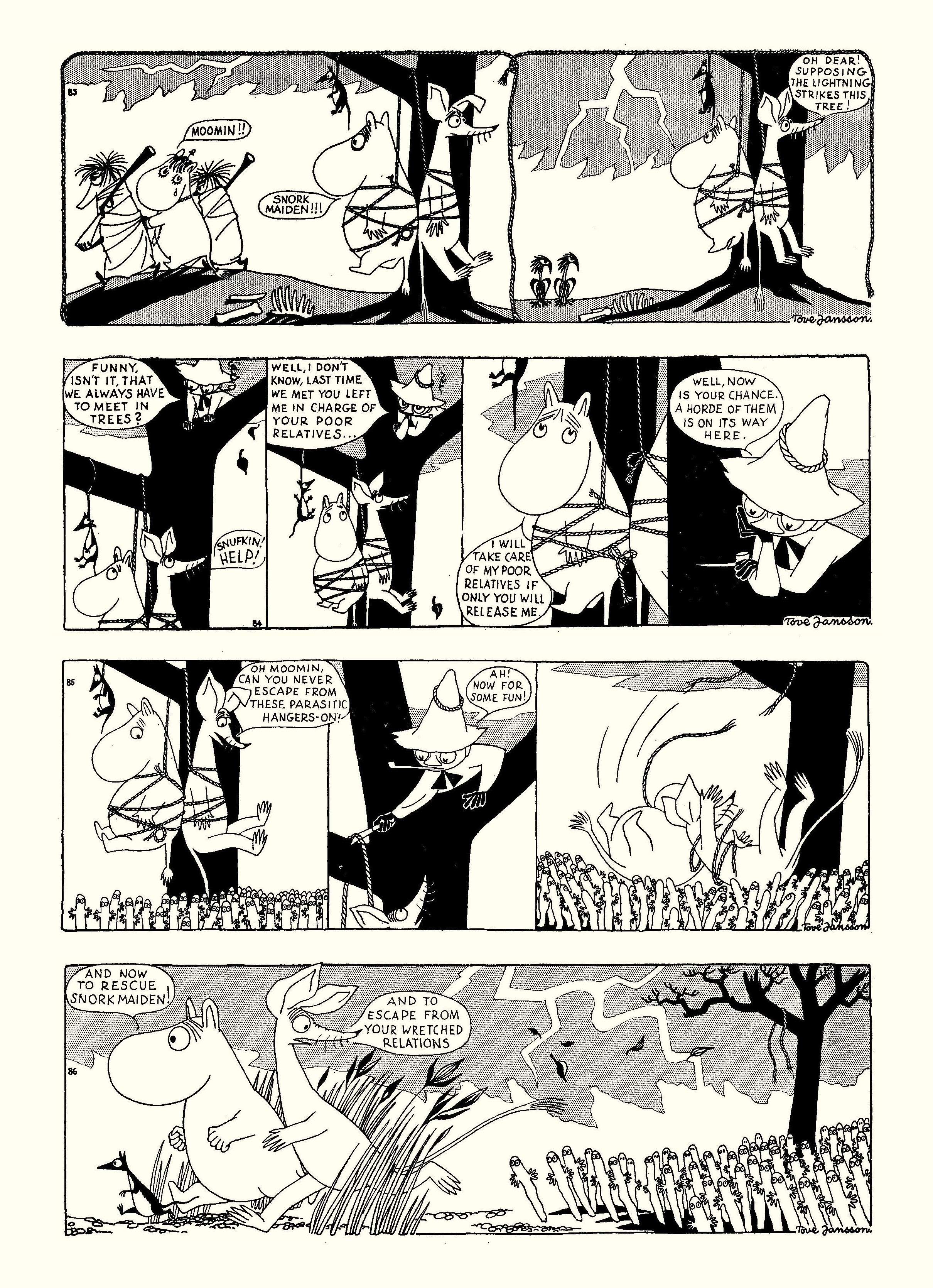 Read online Moomin: The Complete Tove Jansson Comic Strip comic -  Issue # TPB 1 - 27