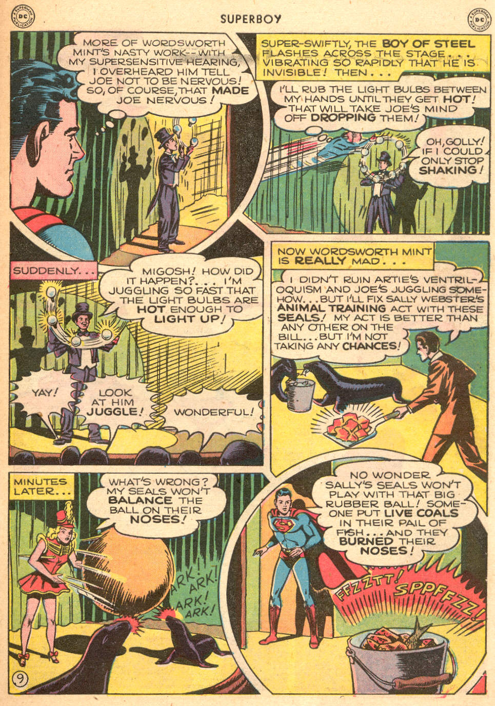 Read online Superboy (1949) comic -  Issue #3 - 37