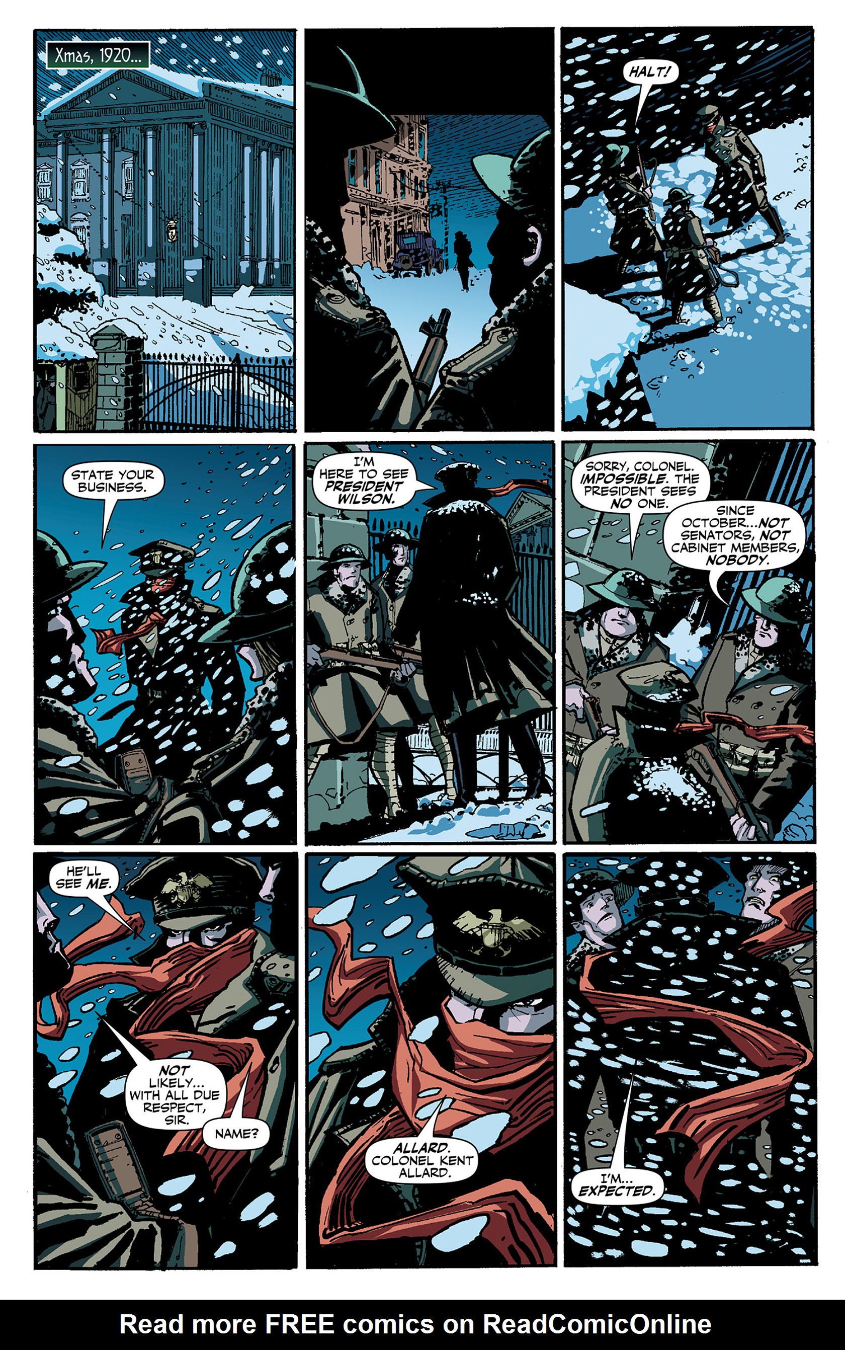Read online The Shadow/Green Hornet: Dark Nights comic -  Issue #1 - 4