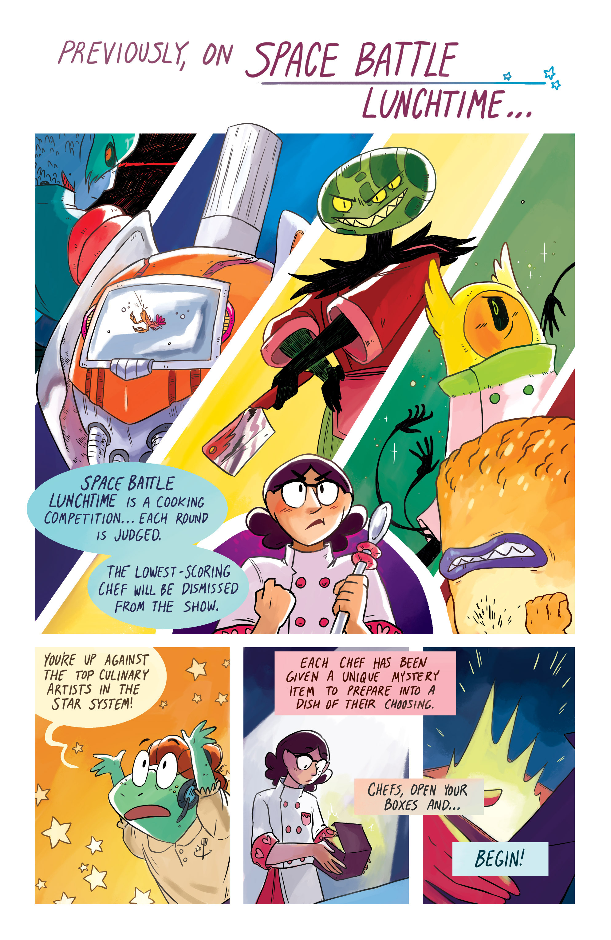 Read online Space Battle Lunchtime comic -  Issue #2 - 3