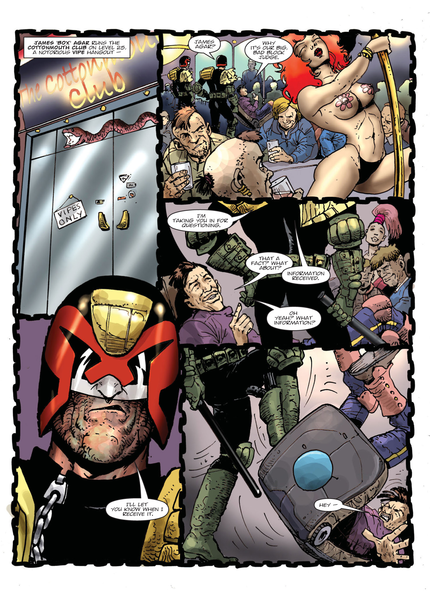 Read online Judge Dredd Megazine (Vol. 5) comic -  Issue #396 - 101