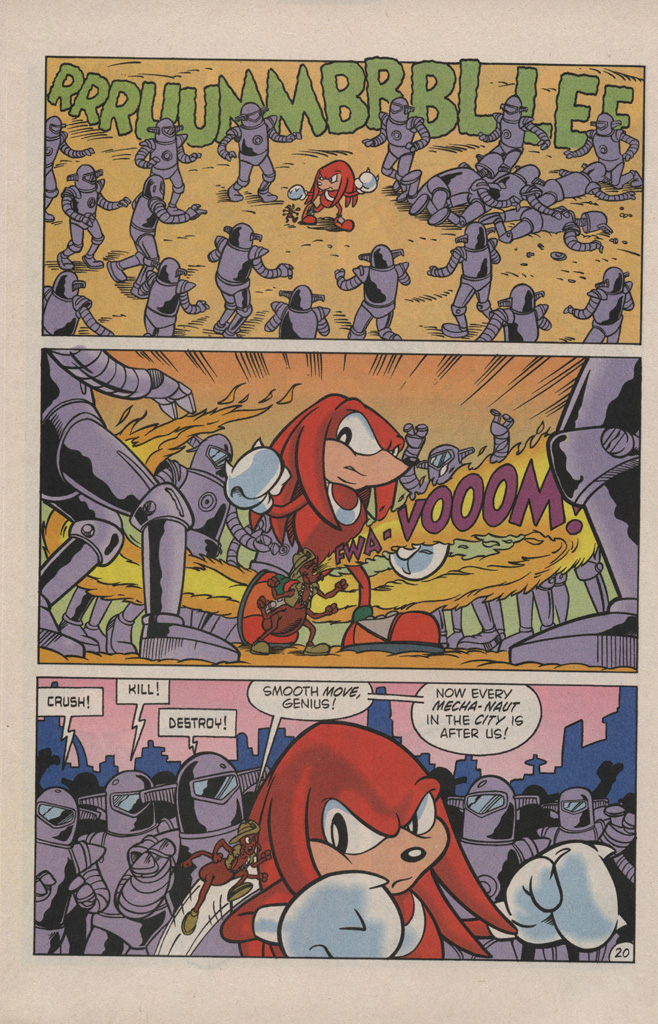 Read online Sonic's Friendly Nemesis, Knuckles comic -  Issue #2 - 28