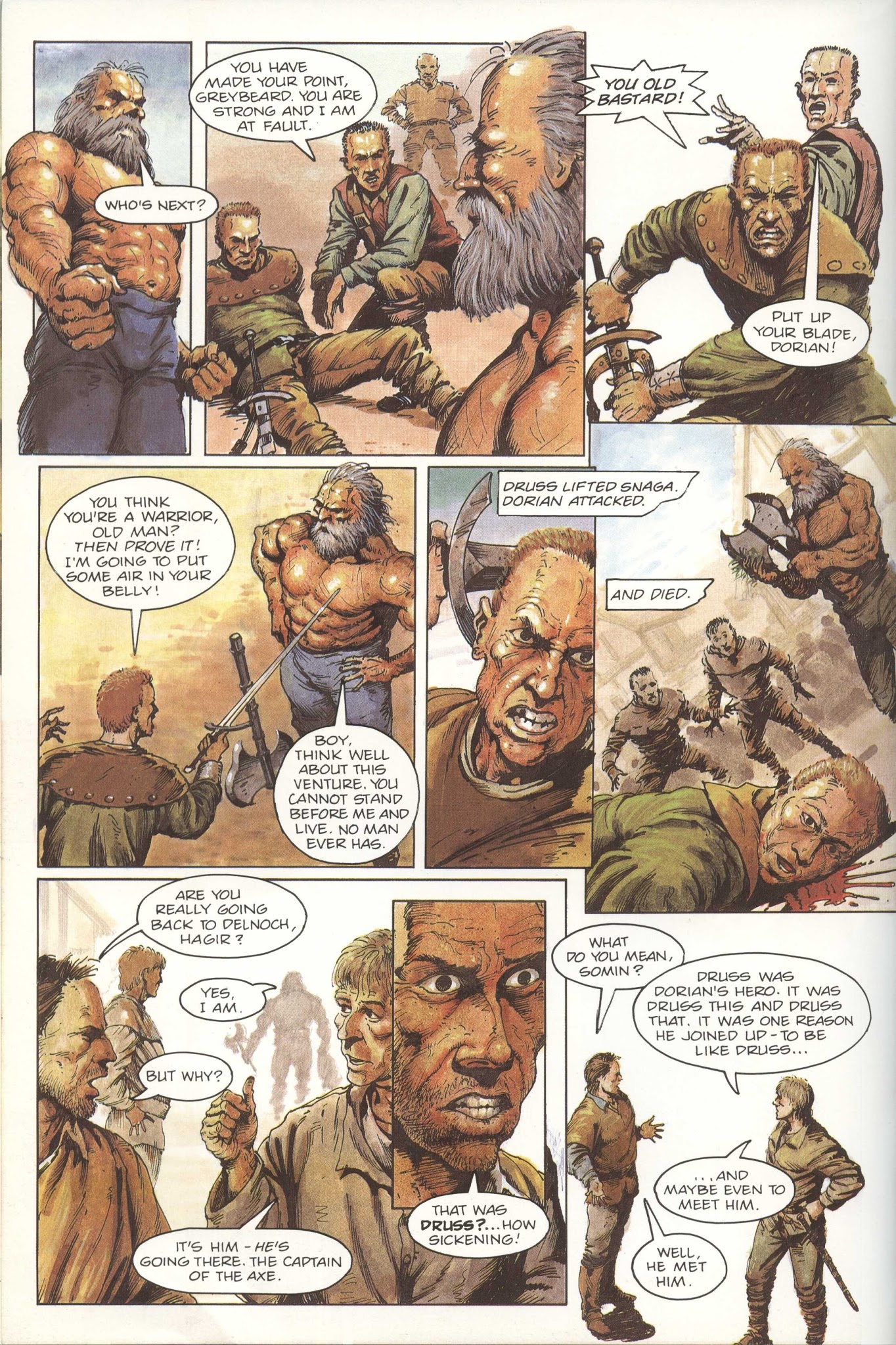 Read online David Gemmell's Legend: A Graphic Novel comic -  Issue # TPB - 23