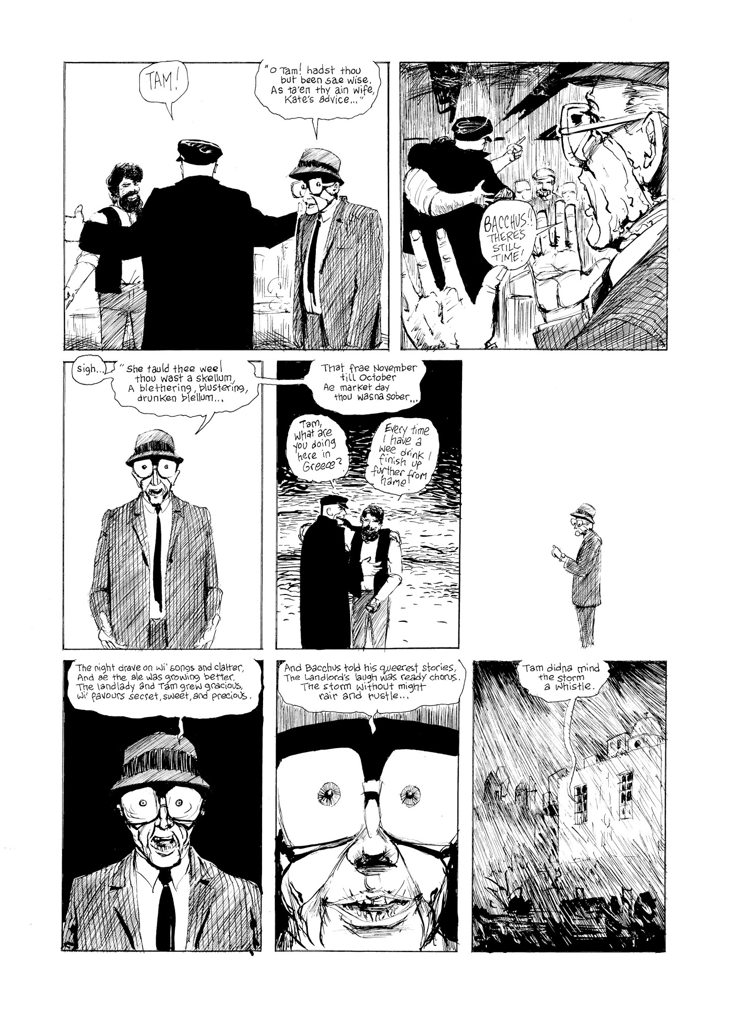 Read online Eddie Campbell's Bacchus comic -  Issue # TPB 2 - 121