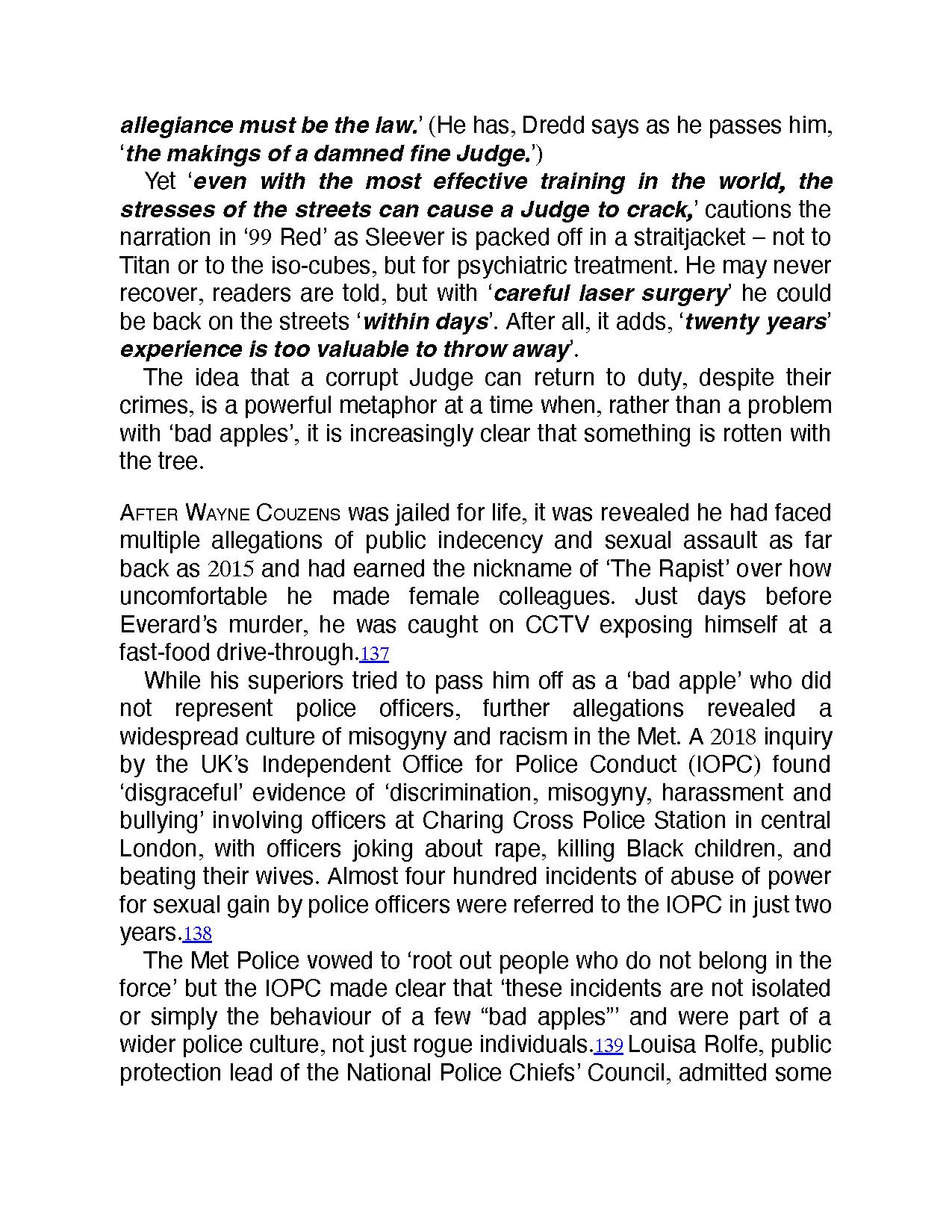 Read online I am the Law: How Judge Dredd Predicted Our Future comic -  Issue # TPB (Part 1) - 79