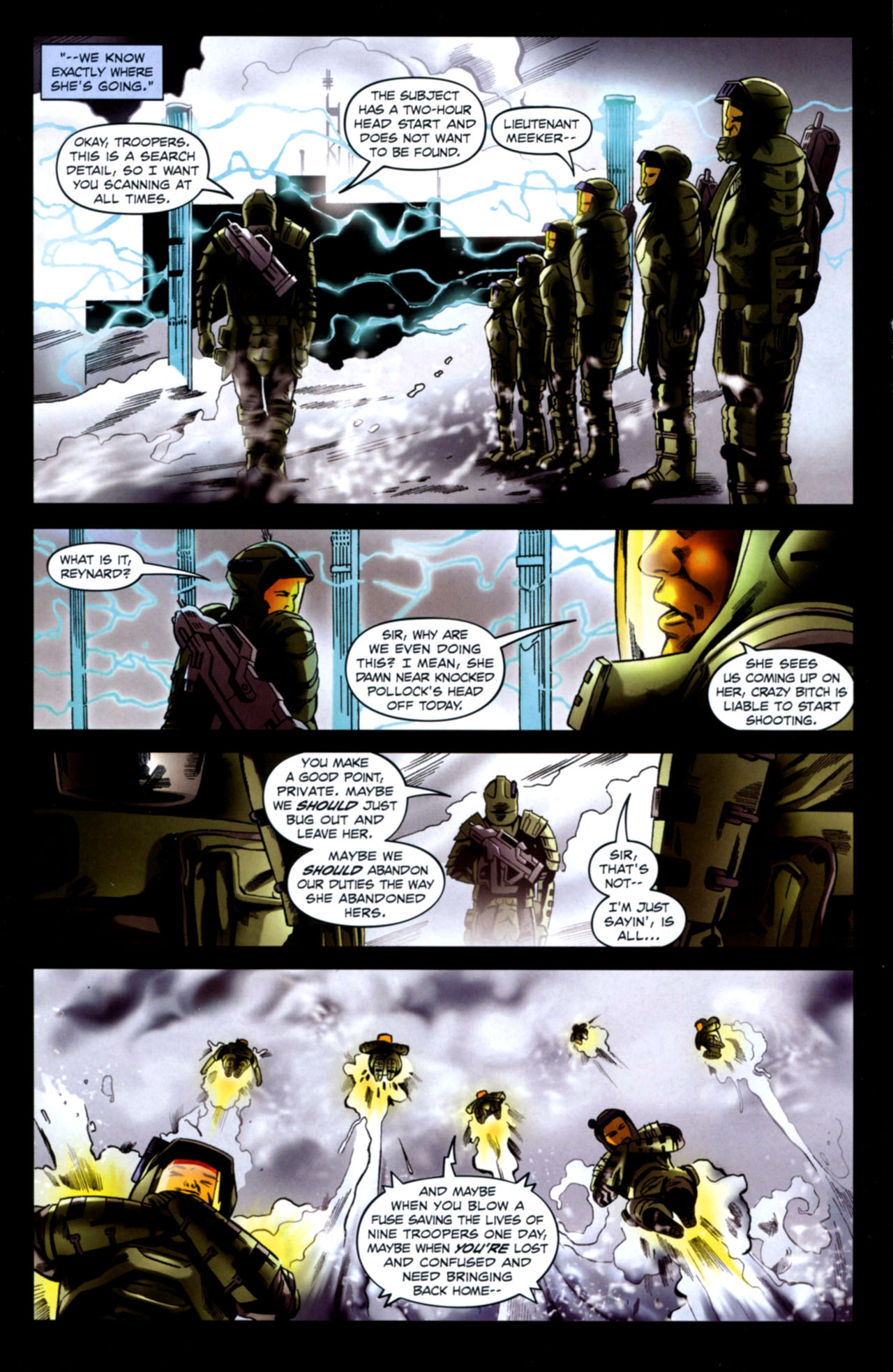 Read online Starship Troopers (2007) comic -  Issue #11 - 14