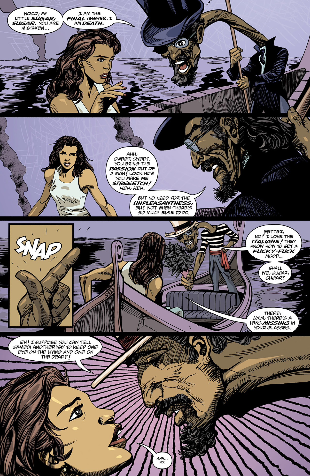 Read online Dominique Laveau: Voodoo Child comic -  Issue #4 - 11