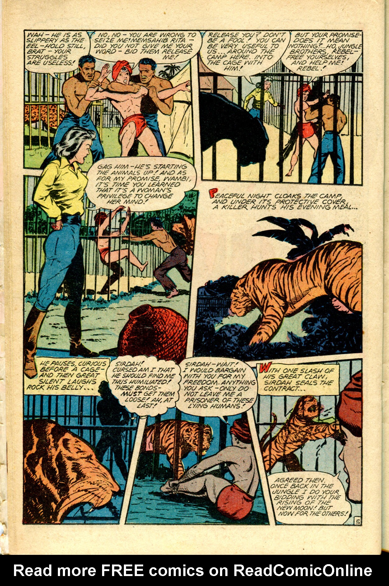 Read online Jungle Comics comic -  Issue #95 - 33