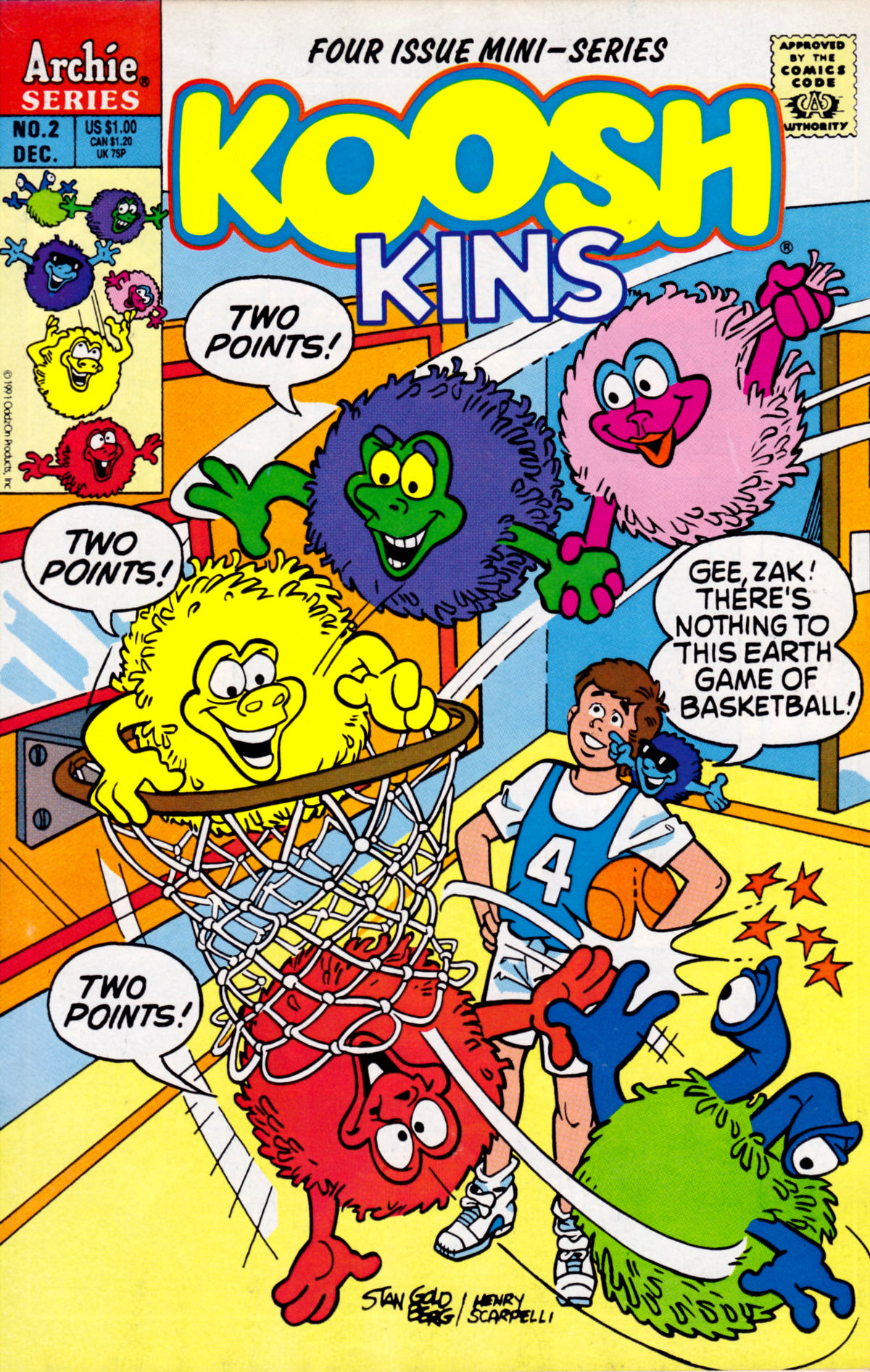 Read online Koosh Kins comic -  Issue #2 - 1