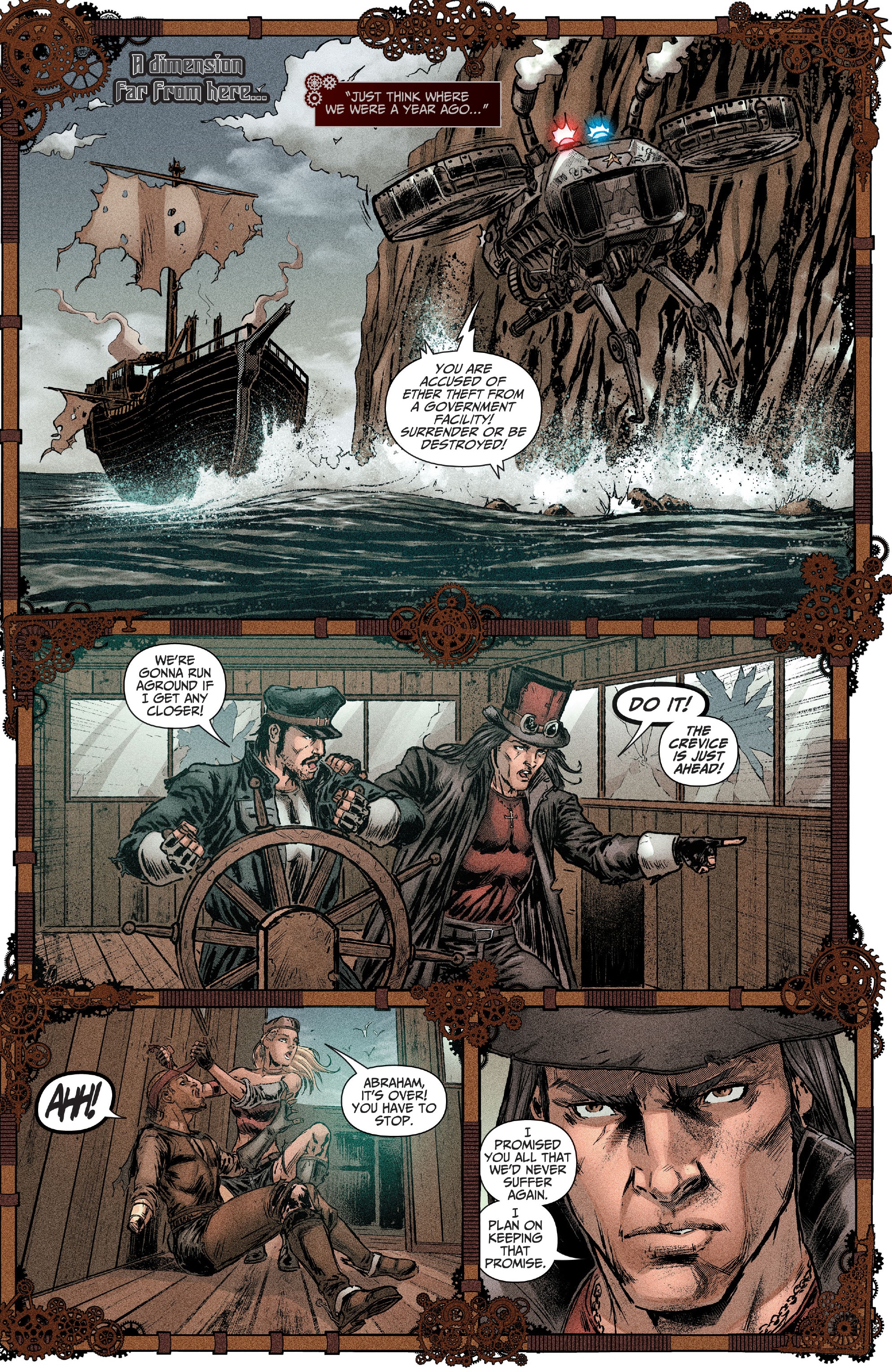 Read online Grimm Universe Presents Quarterly: Steampunk comic -  Issue # TPB - 17