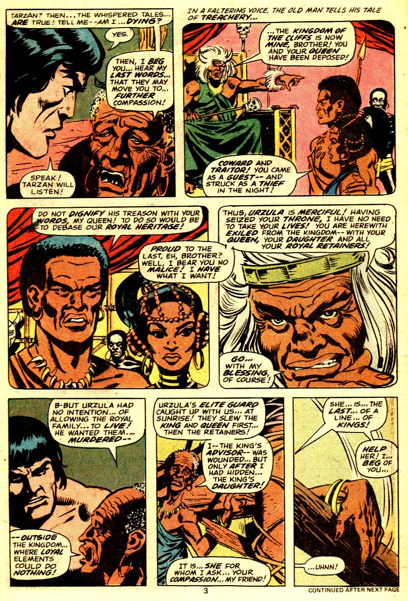 Read online Tarzan (1977) comic -  Issue # _Annual 2 - 4