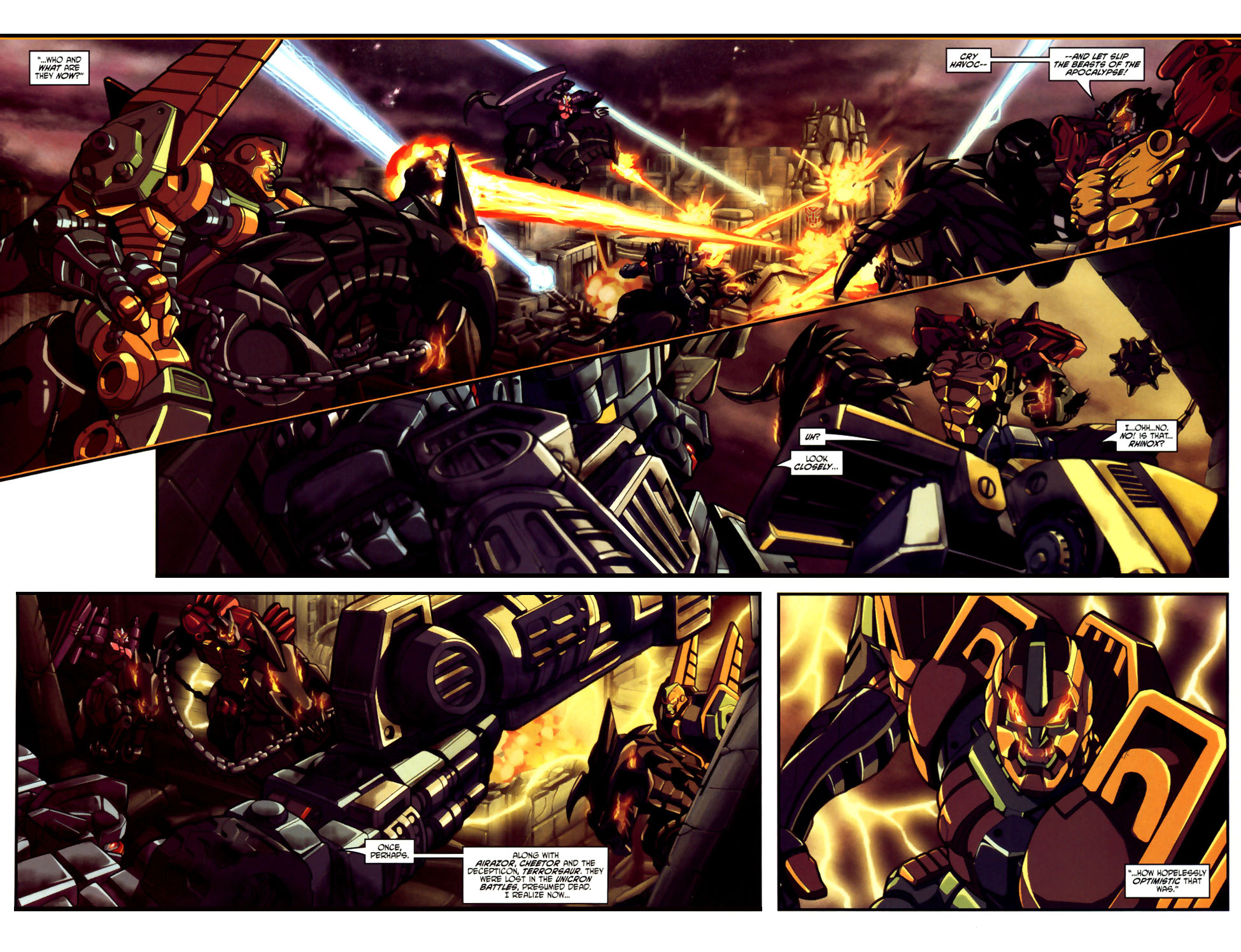 Read online Transformers Energon comic -  Issue #21 - 3