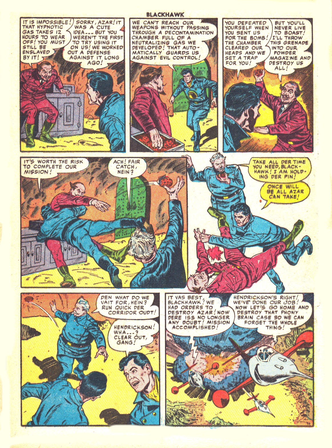 Read online Blackhawk (1957) comic -  Issue #44 - 25
