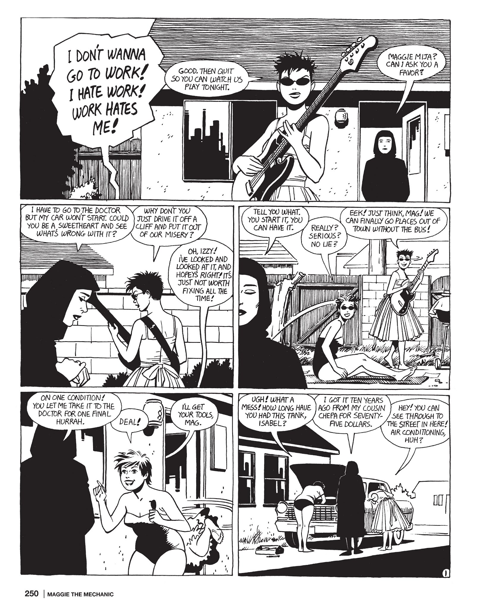 Read online Maggie the Mechanic: The Love & Rockets Library - Locas comic -  Issue # TPB (Part 3) - 61