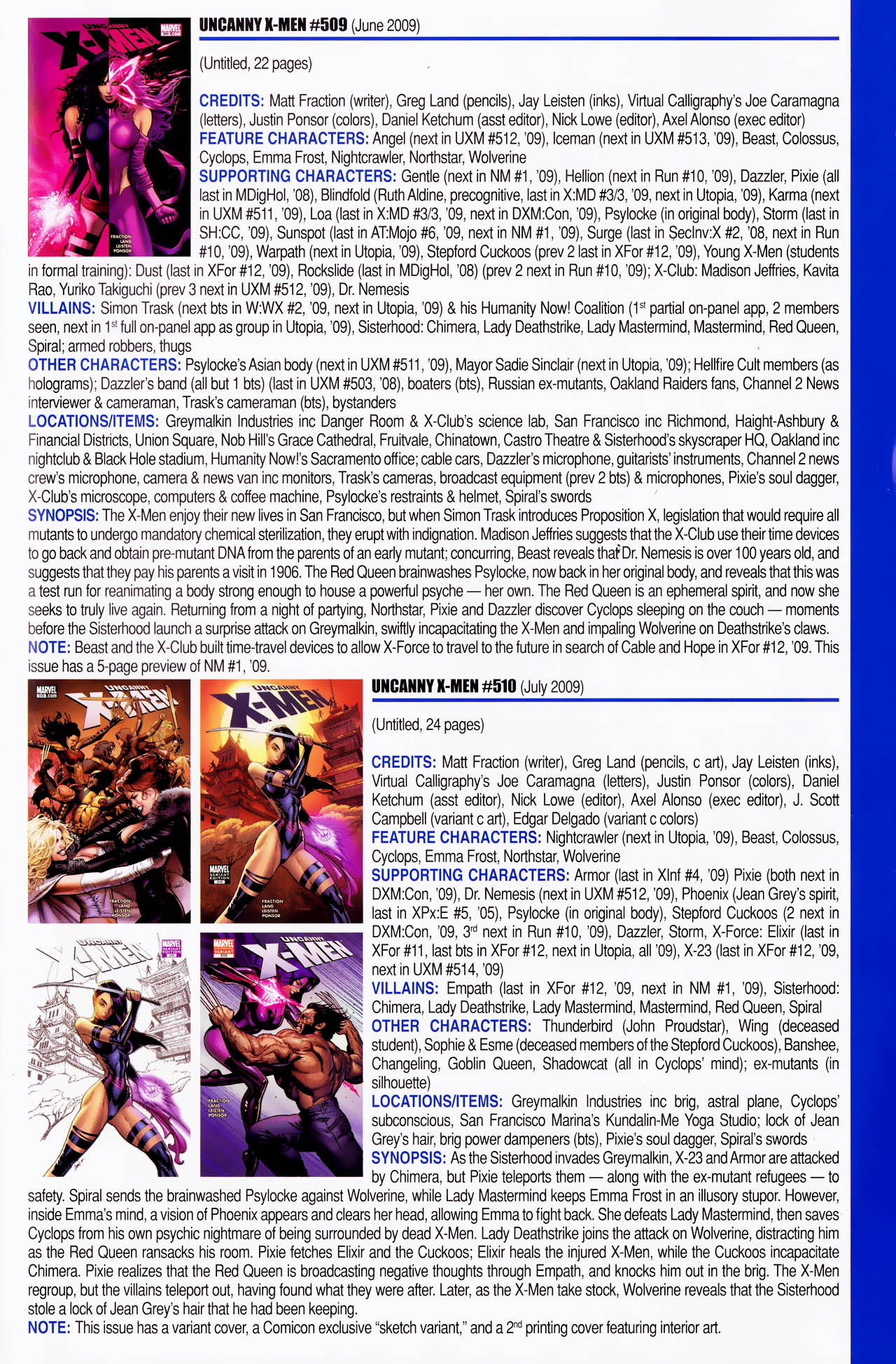 Read online Official Index to the Marvel Universe comic -  Issue #13 - 59