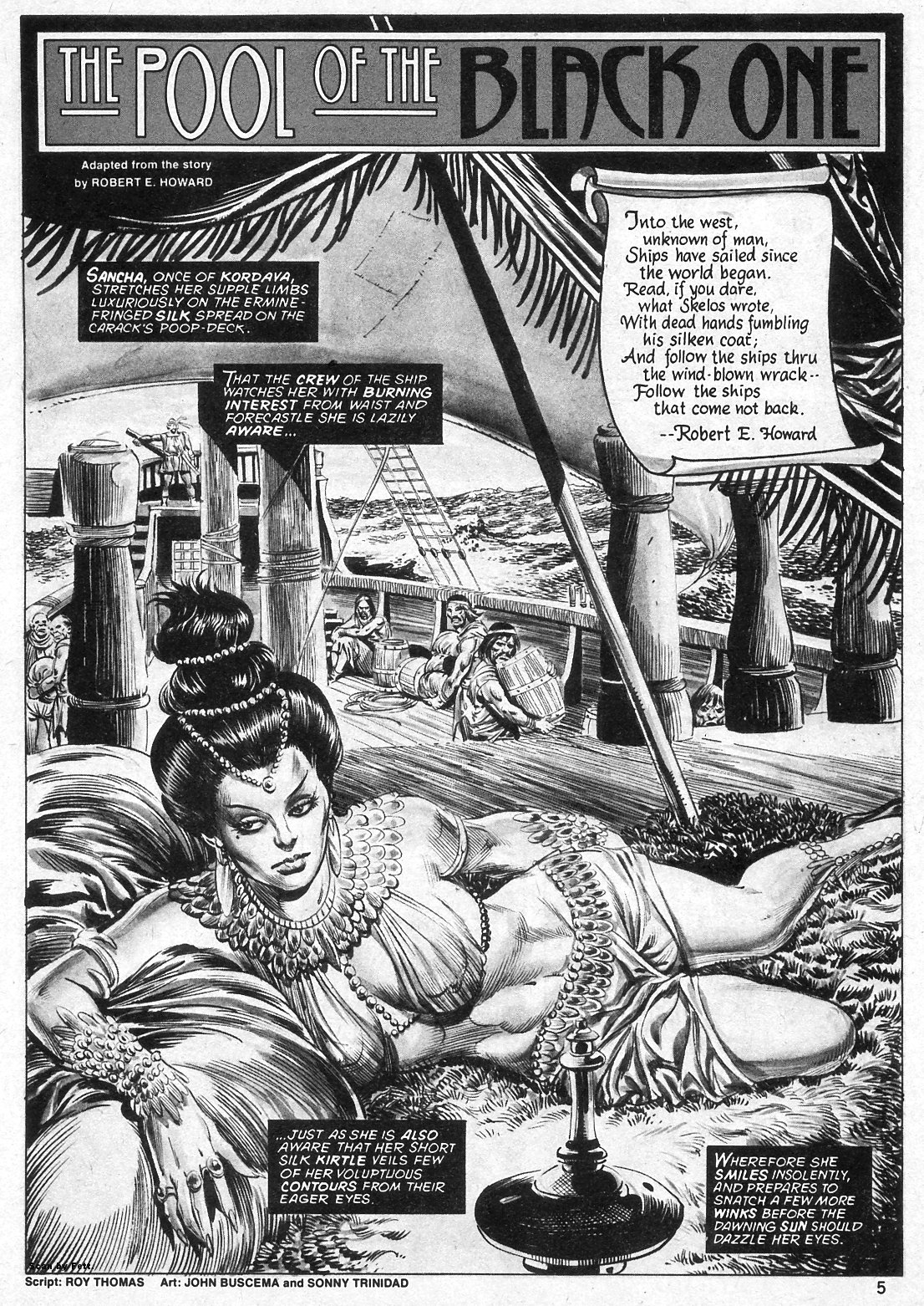 The Savage Sword Of Conan issue 22 - Page 5