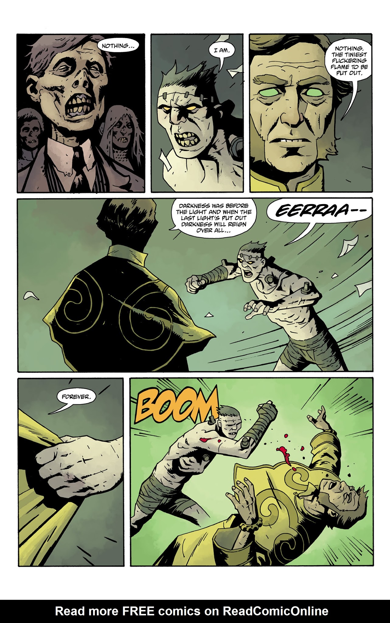 Read online Frankenstein Underground comic -  Issue #4 - 23