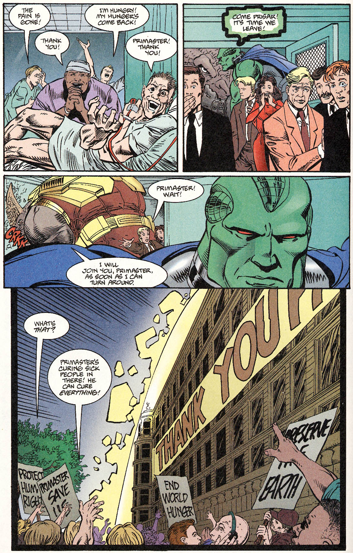 Read online Leonard Nimoy's Primortals (1996) comic -  Issue #2 - 9