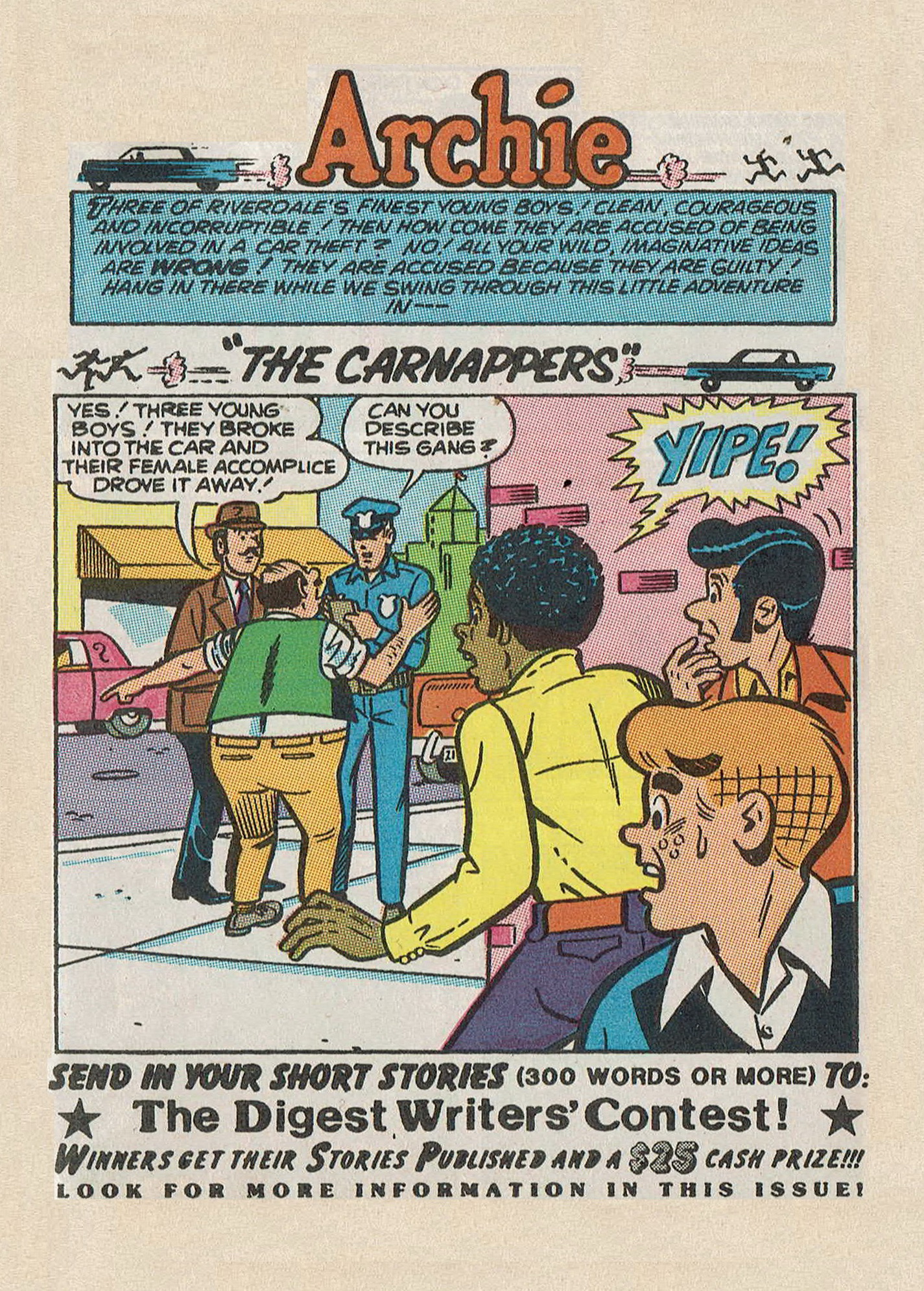 Read online Jughead Jones Comics Digest comic -  Issue #63 - 69