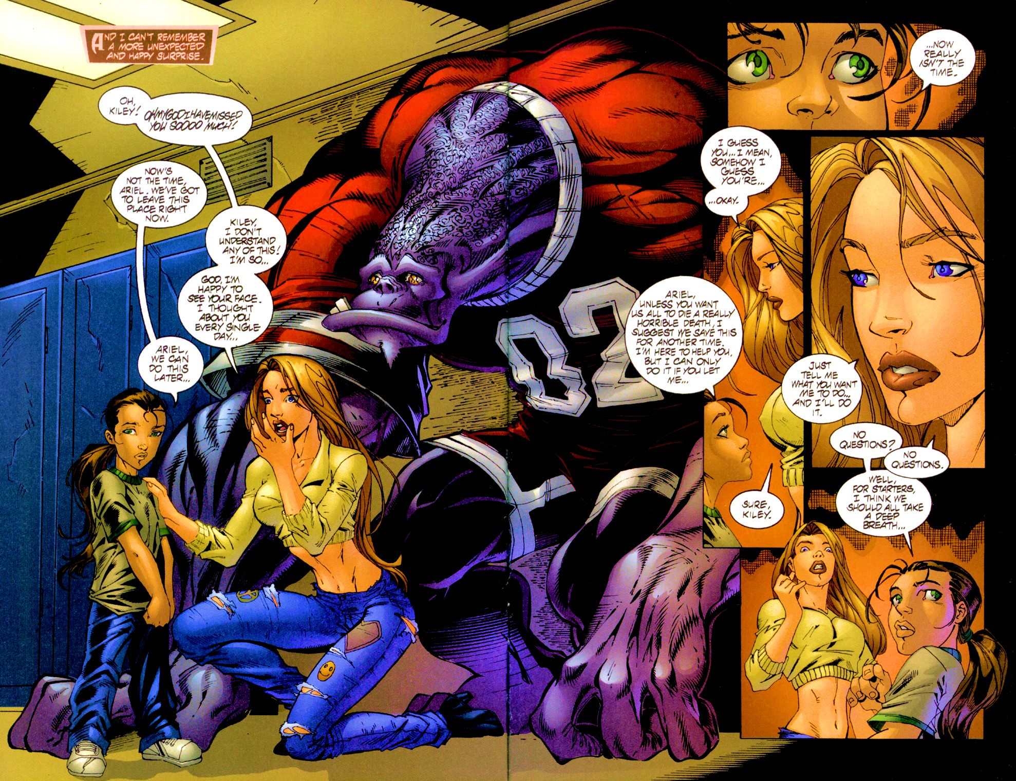 Read online Dreams of the Darkchylde comic -  Issue #3 - 4