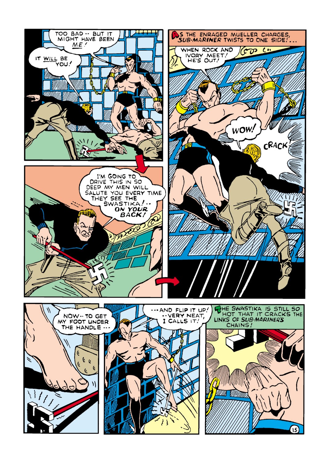 Read online Sub-Mariner Comics comic -  Issue #3 - 18