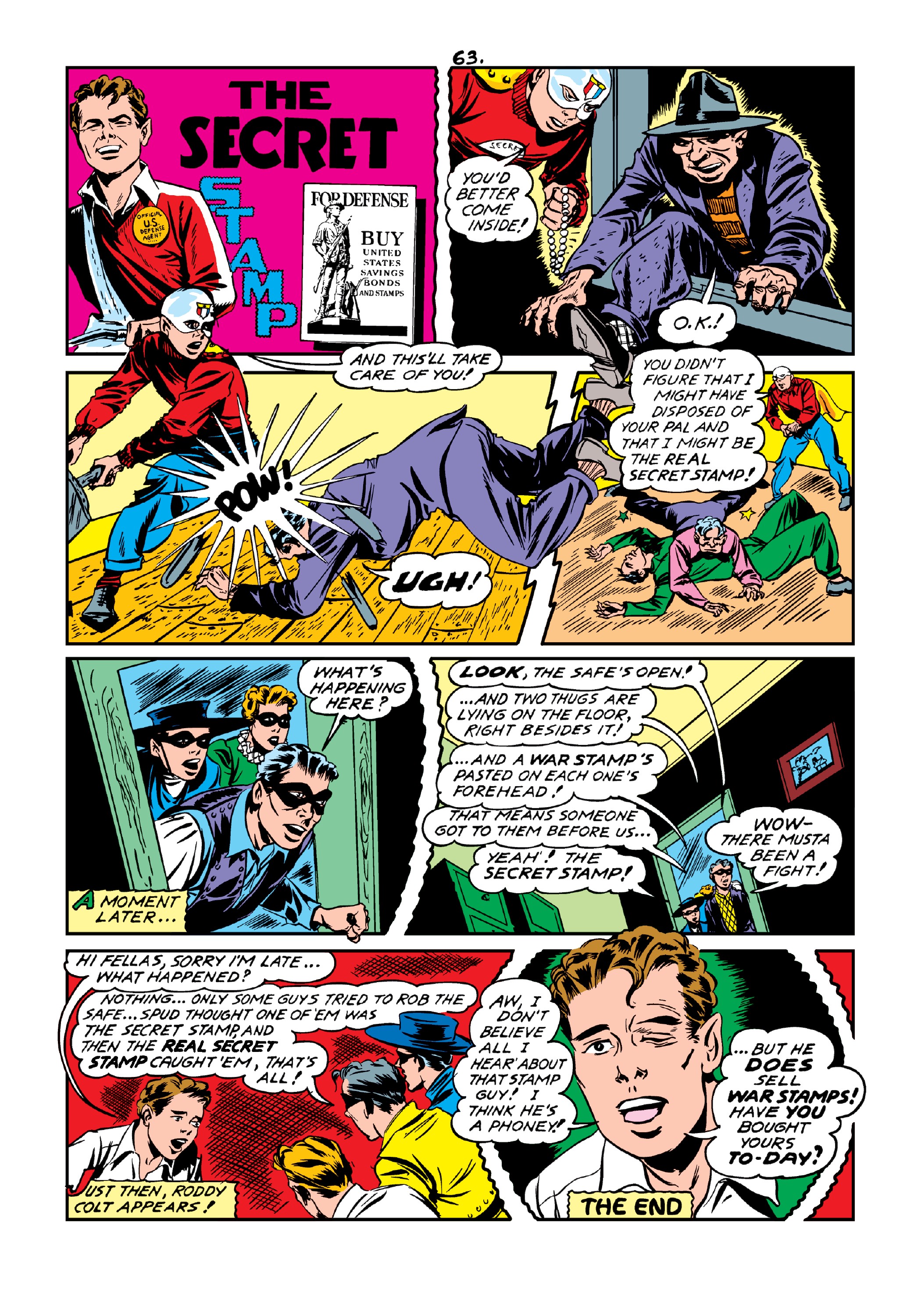 Read online Marvel Masterworks: Golden Age Captain America comic -  Issue # TPB 5 (Part 2) - 39
