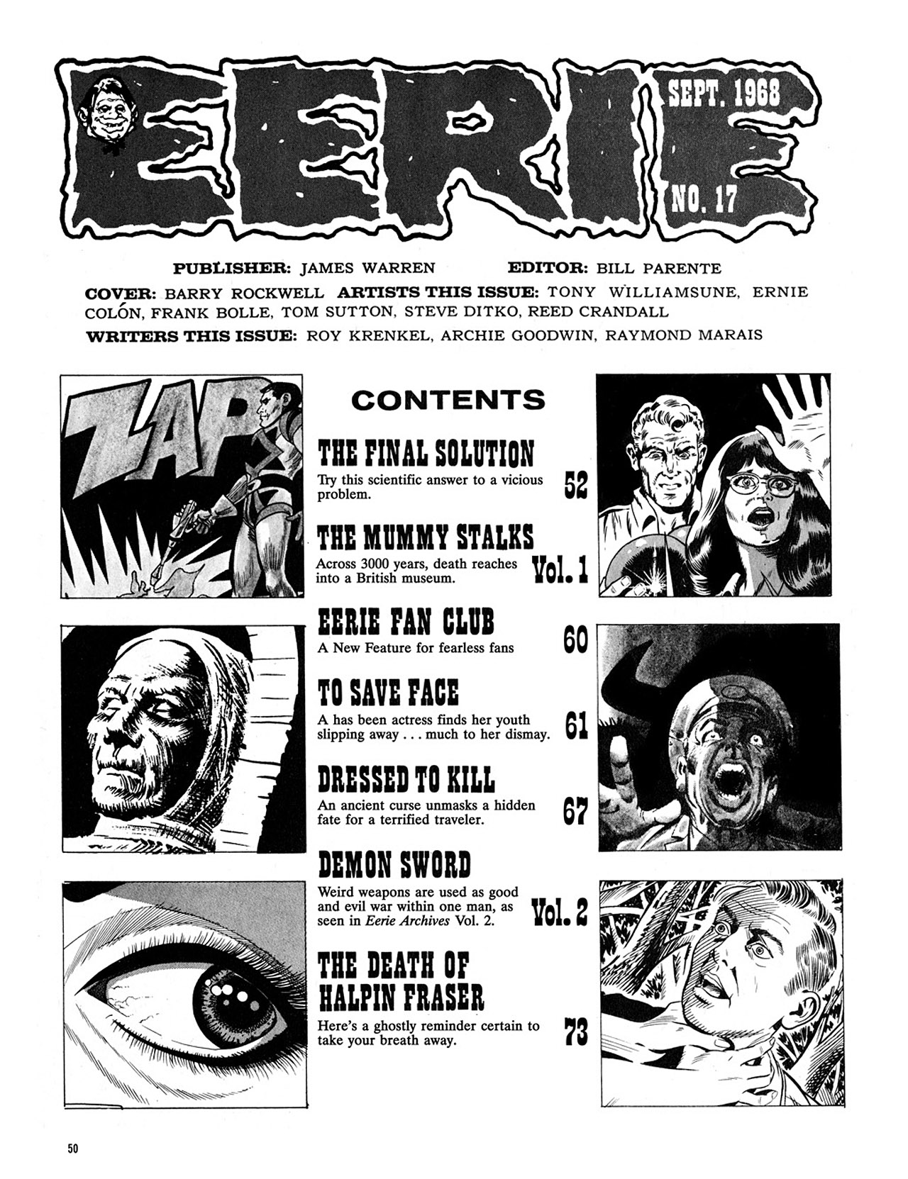 Read online Eerie Archives comic -  Issue # TPB 4 - 51