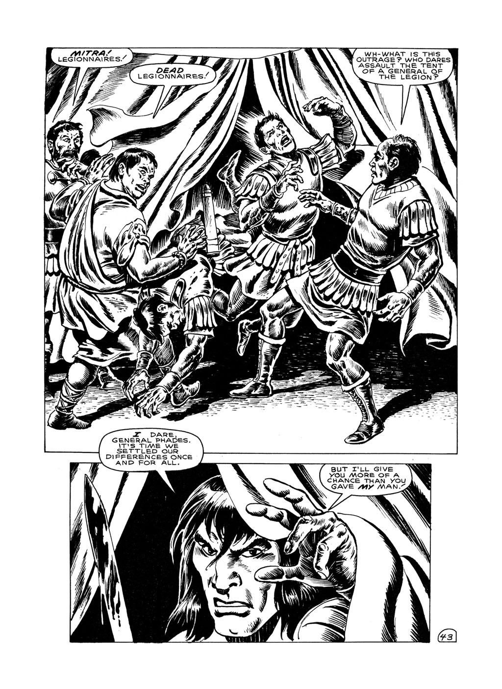 Read online The Savage Sword Of Conan comic -  Issue #147 - 45