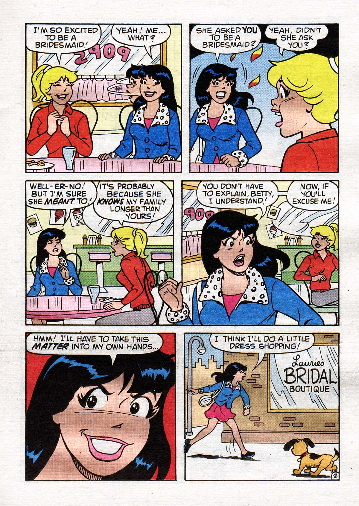 Read online Betty and Veronica Digest Magazine comic -  Issue #146 - 62