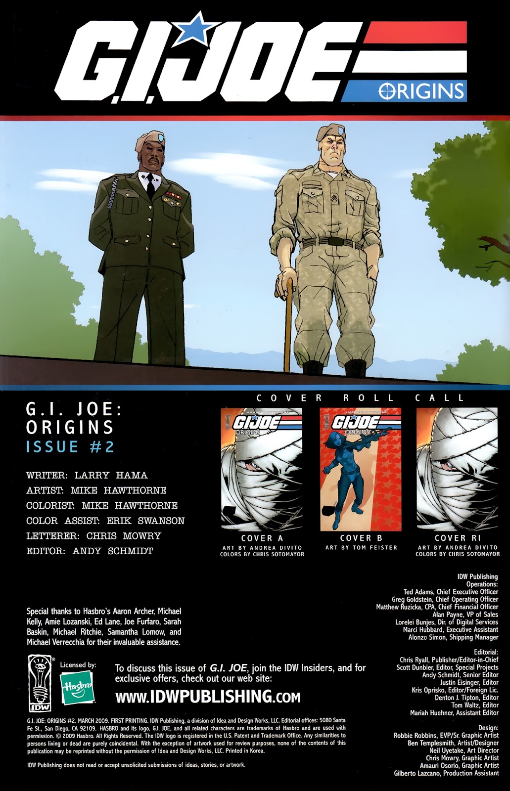 G.I. Joe: Origins issue 2 - Page 3