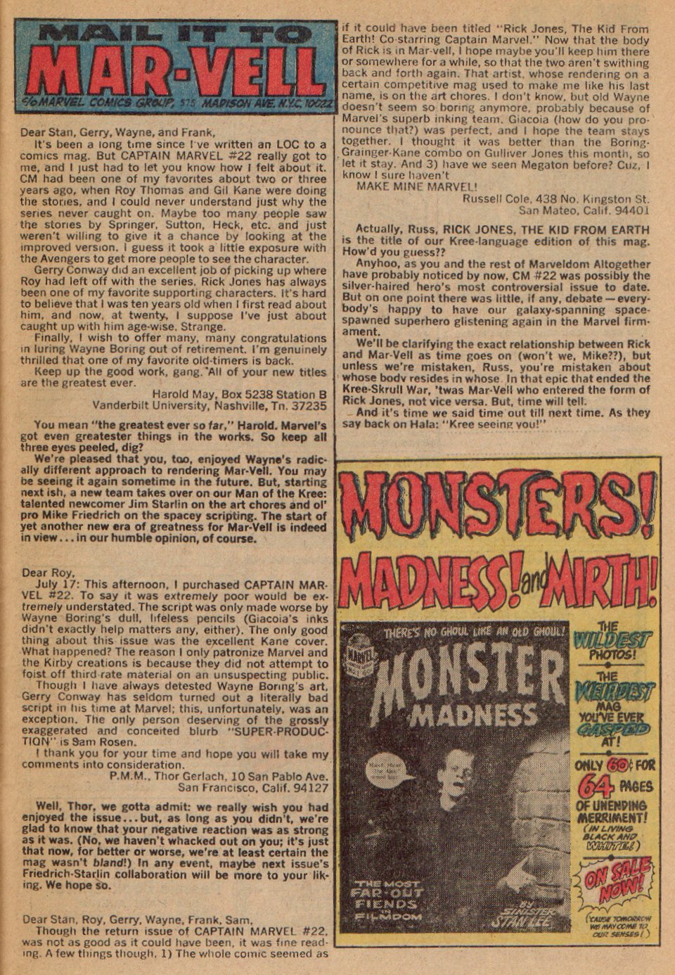 Captain Marvel (1968) Issue #24 #24 - English 18