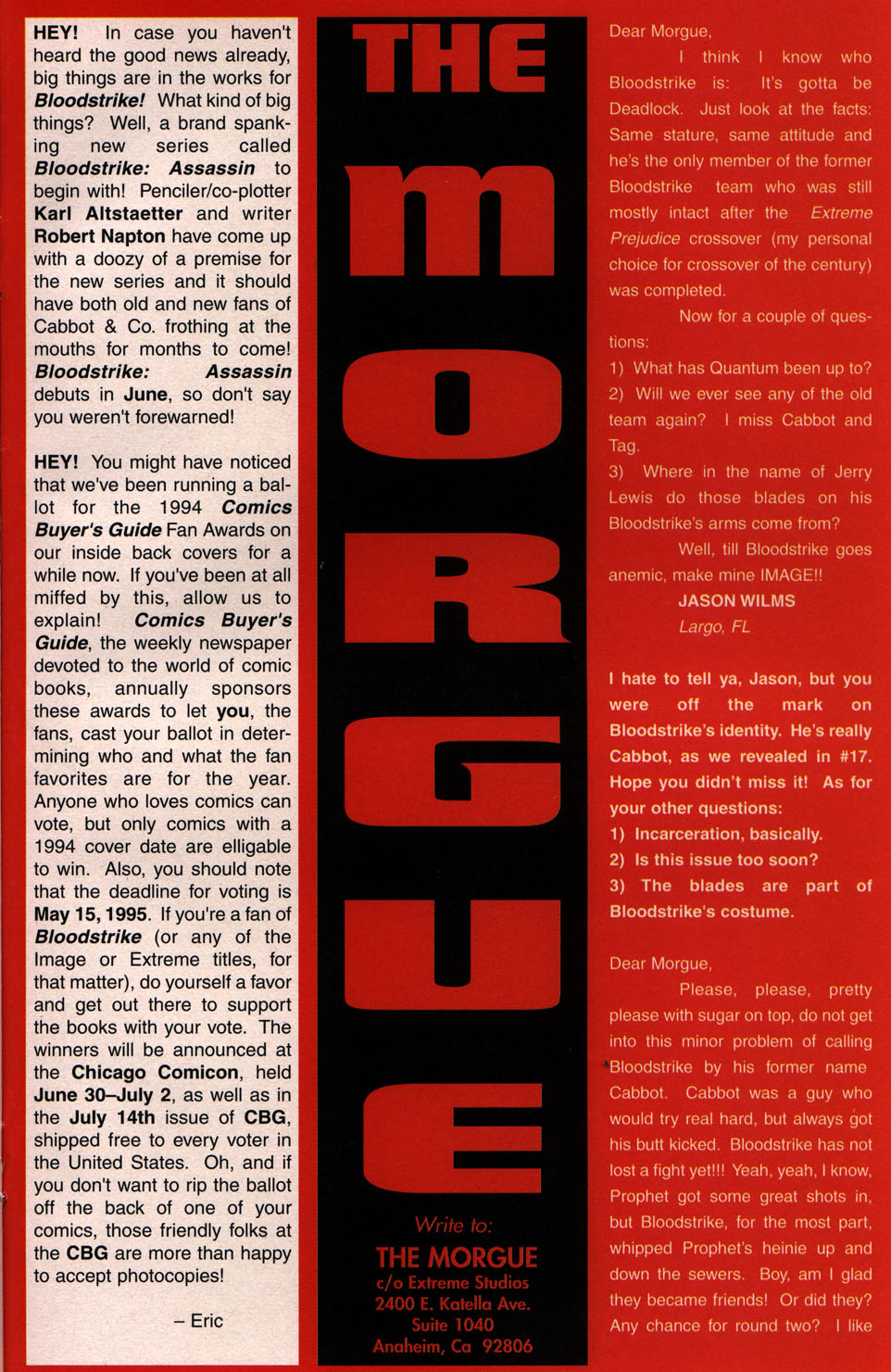 Read online Bloodstrike (1993) comic -  Issue #19 - 32