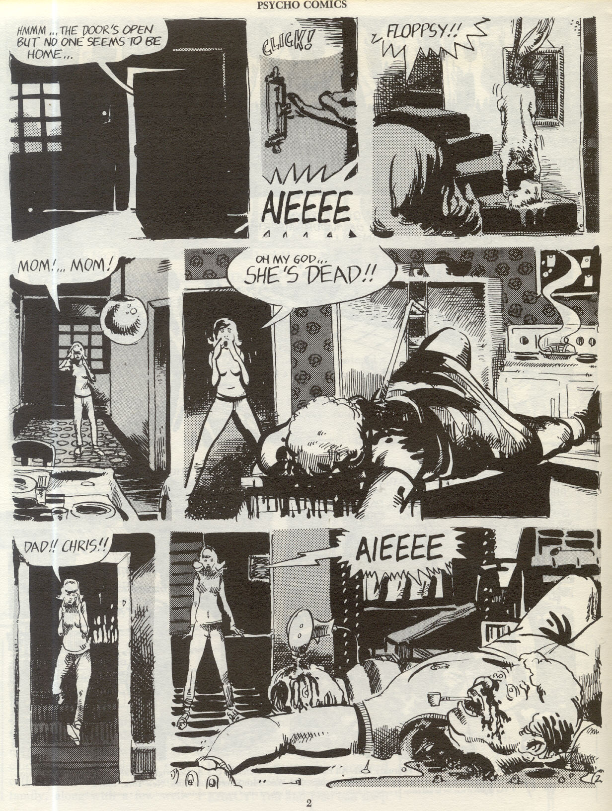 Read online Psycho Comics comic -  Issue #1 - 5