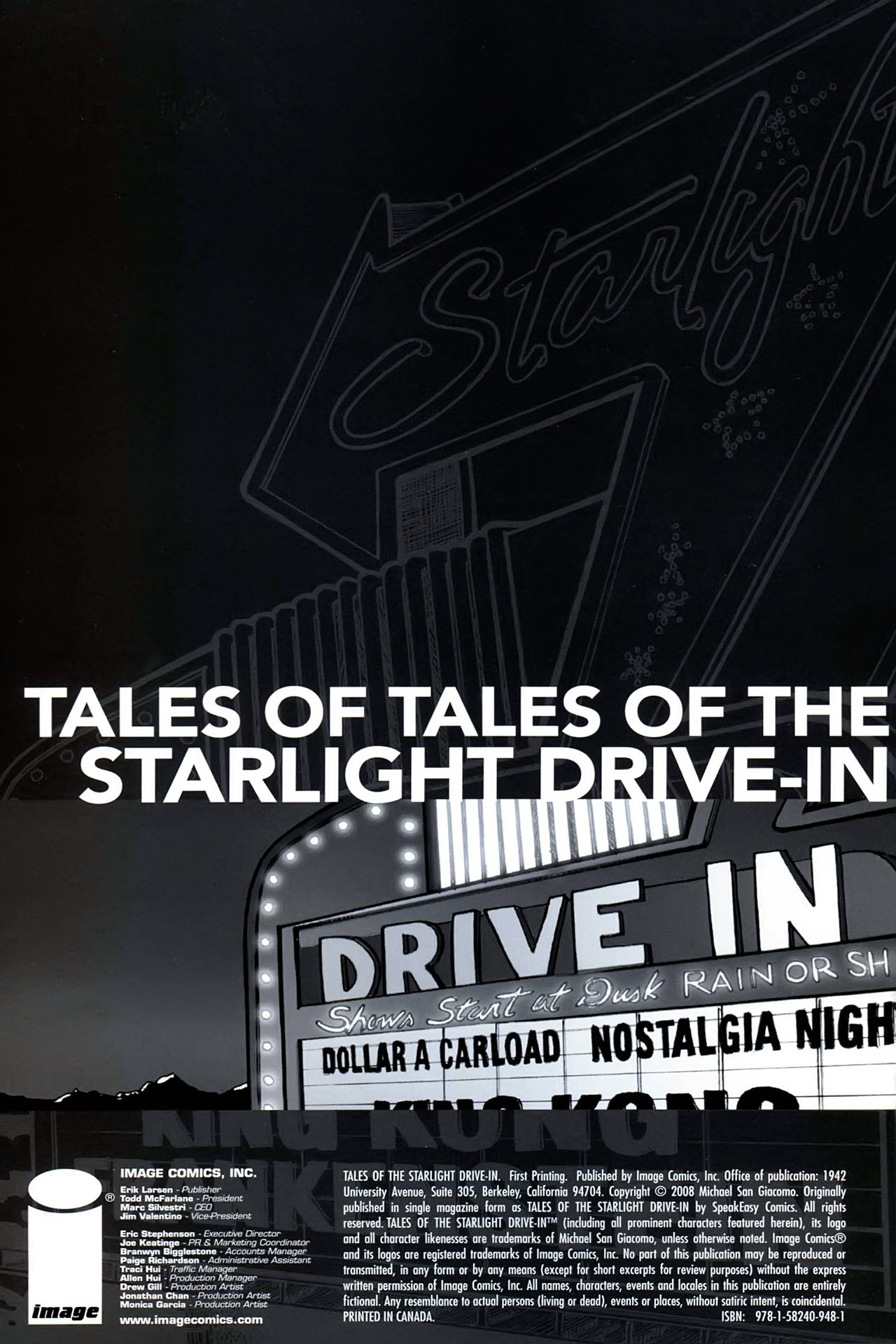 Read online Tales of the Starlight Drive-In comic -  Issue # TPB (Part 1) - 2
