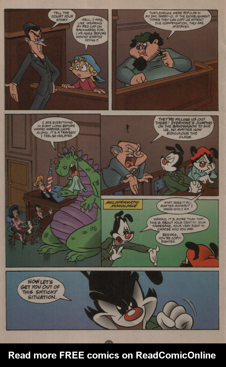 Read online Animaniacs comic -  Issue #34 - 19