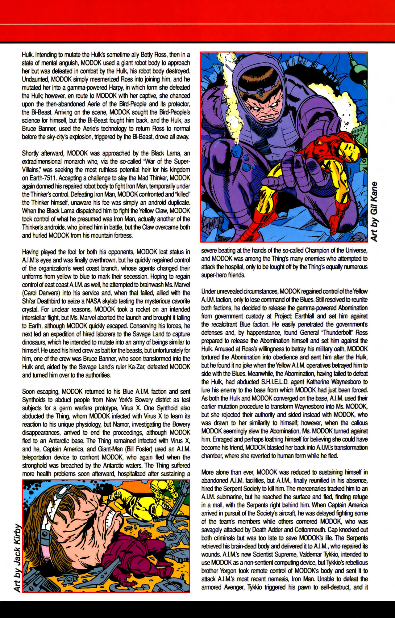 Read online All-New Official Handbook of the Marvel Universe A to Z comic -  Issue #7 - 47